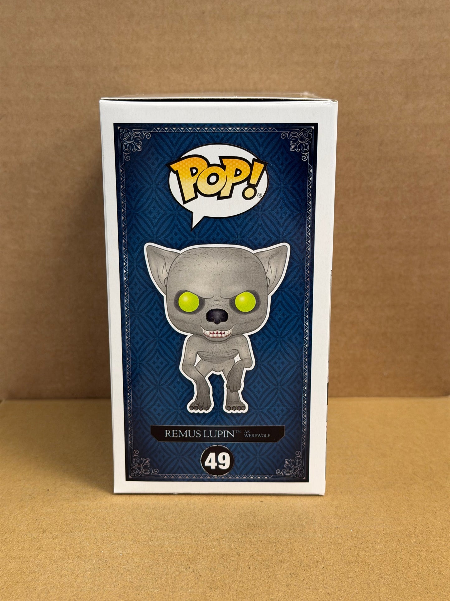 Funko Pop! Harry Potter Remus Lupin Signed David Thewlis COA #49