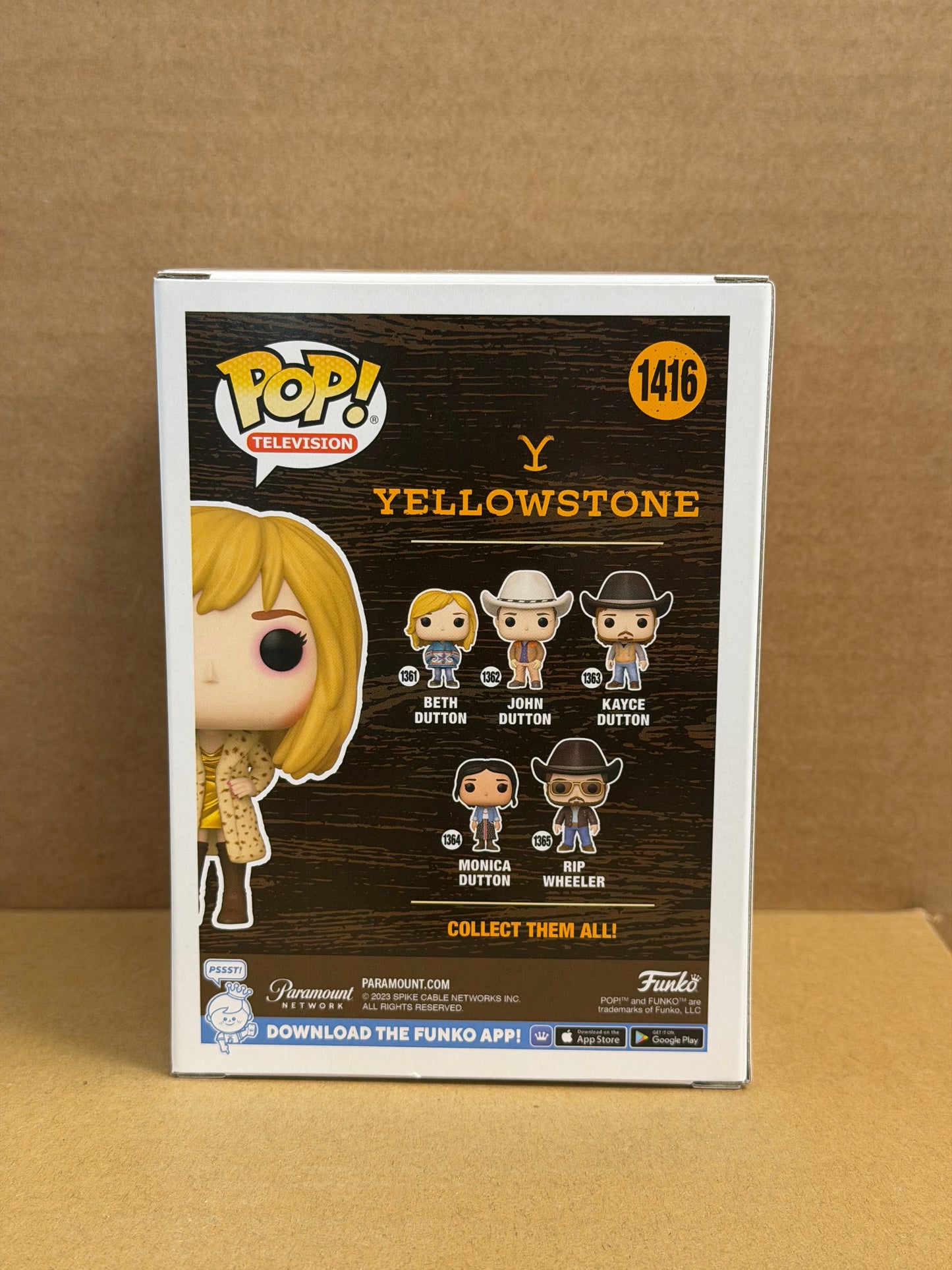 Funko Pop! Television Yellowstone Beth Dutton #1416 Special Edition
