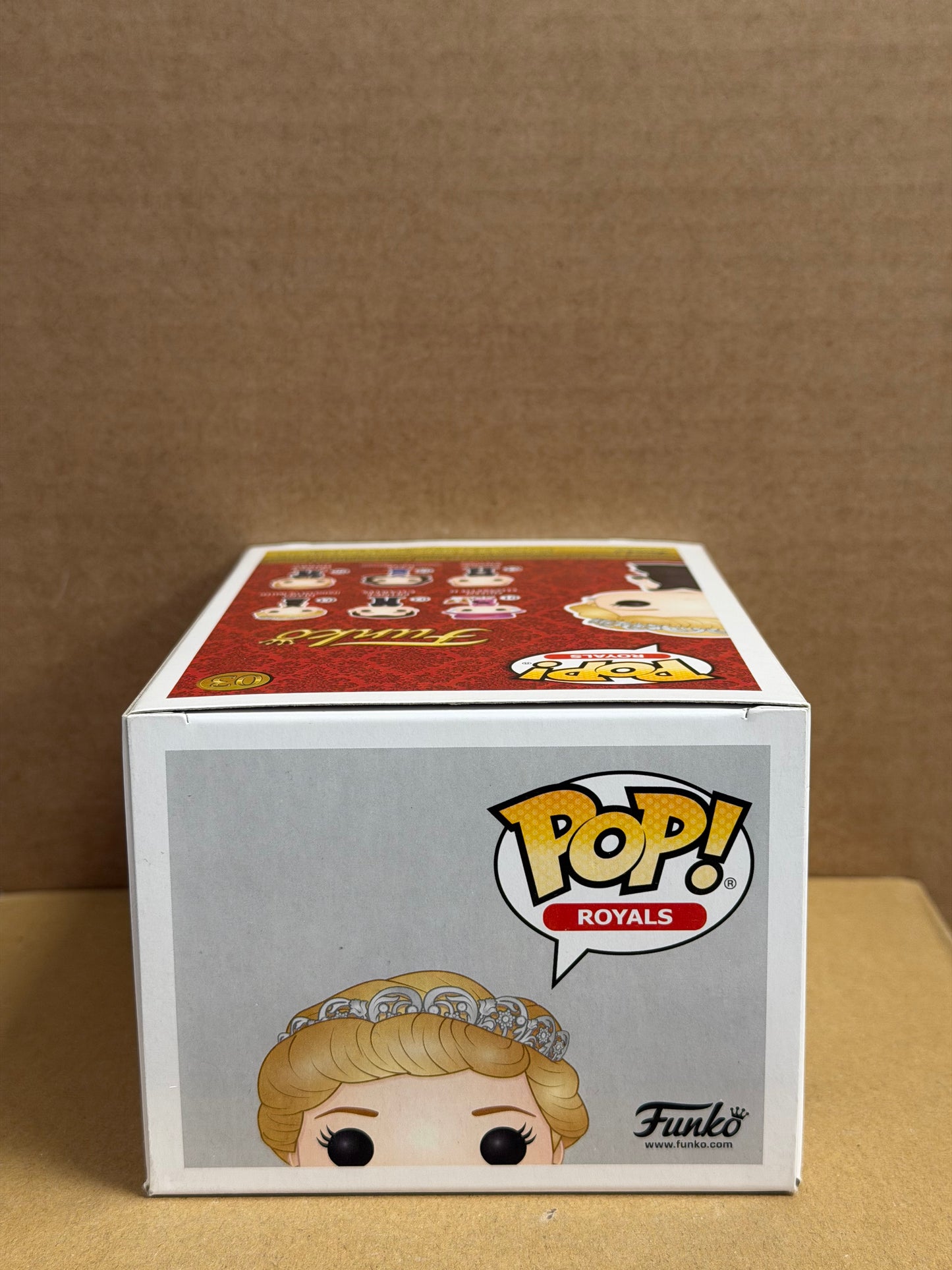 Funko Pop! Television The Crown Royals Princess Diana Signed Emma Corrin COA #03 WS