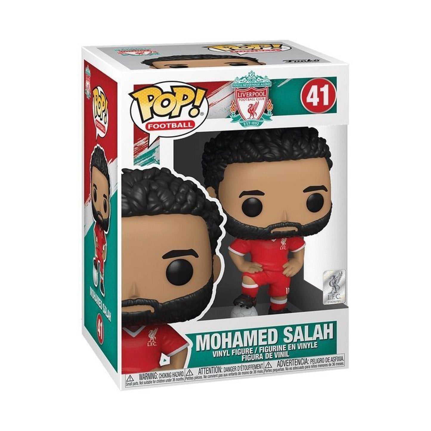 Funko Pop! Sports Football Mohamed Salah Vinyl Figure #41
