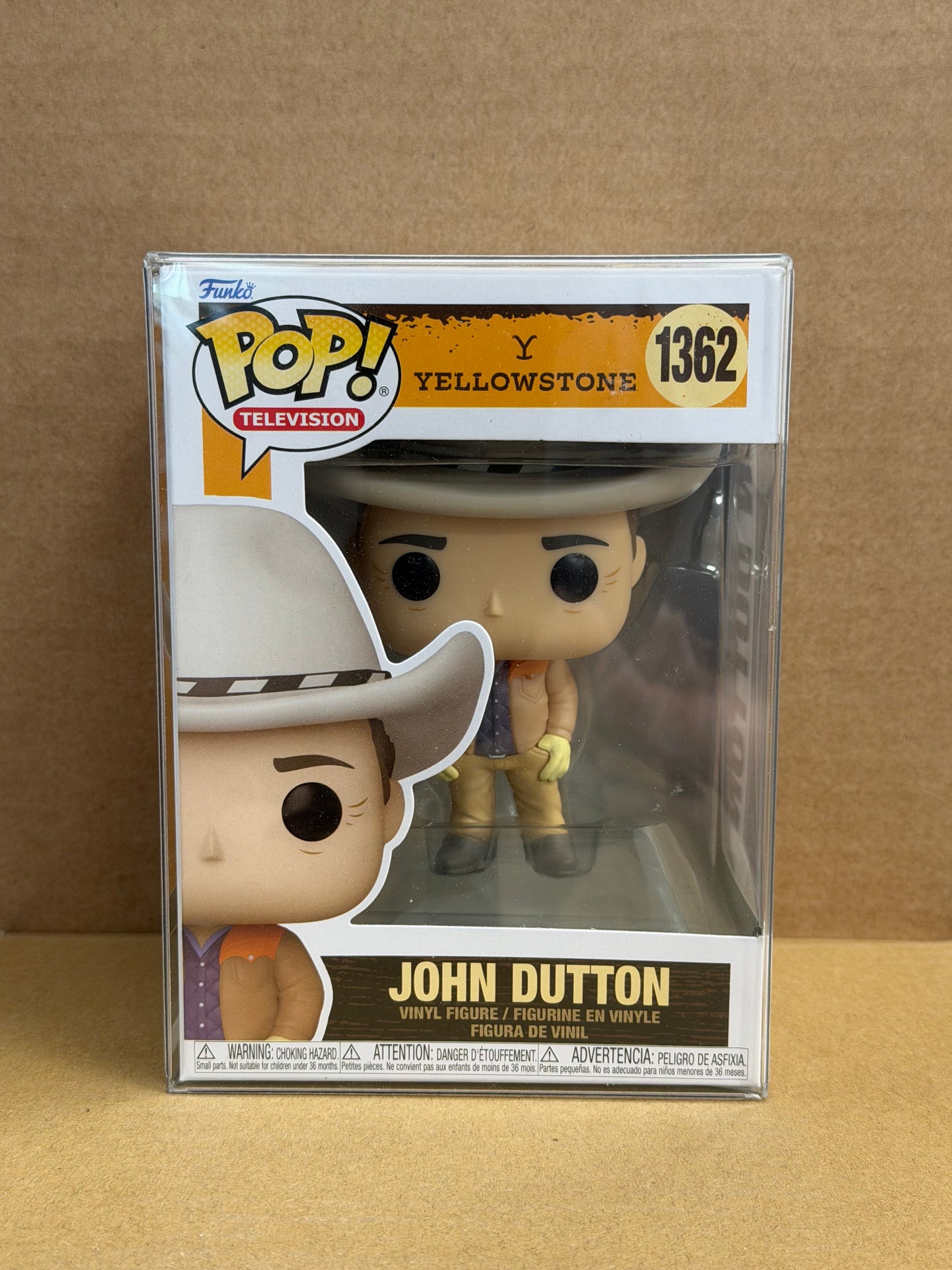 Funko Pop! Television Yellowstone John Dutton #1362 Free Protector