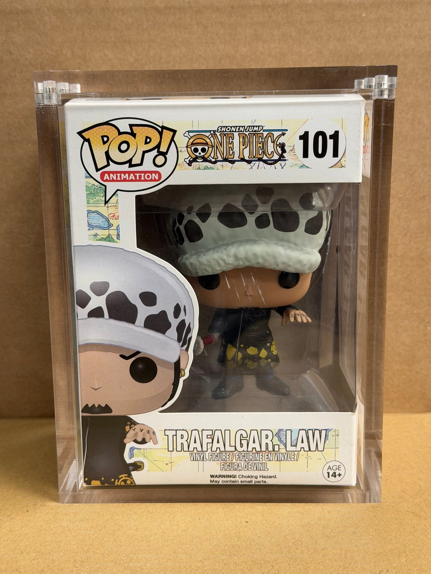 Funko Pop! Anime One Piece Trafalgar Law OG JJL160309 #101 Free Mag Stack