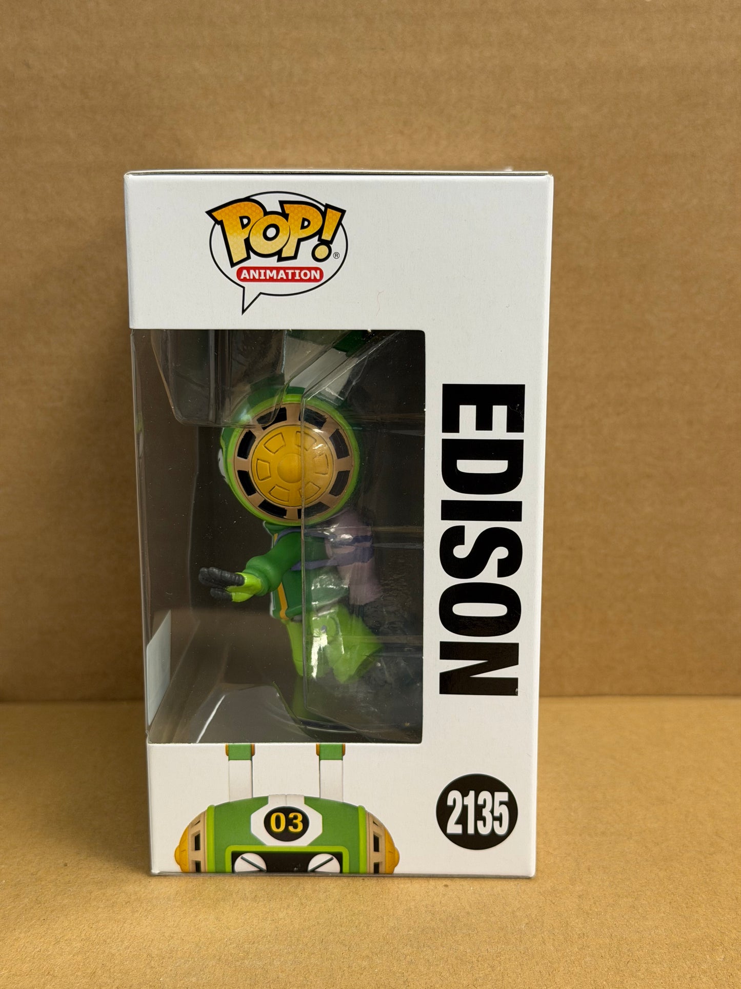 Funko Pop! Anime One Piece Edison #2135 Exclusive Free Protector