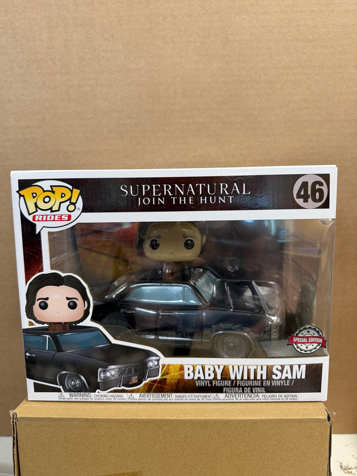 Funko Pop! Television Supernatural Baby With Sam #46 Special Edition