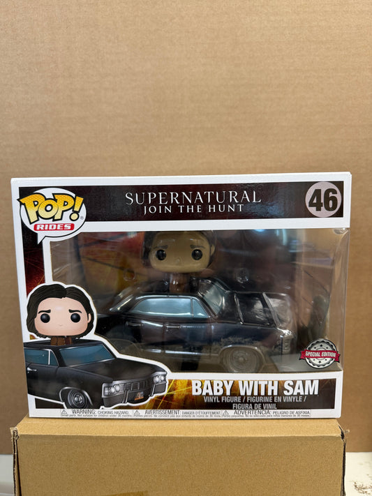 Funko Pop! Television Supernatural Baby With Sam #46 Special Edition