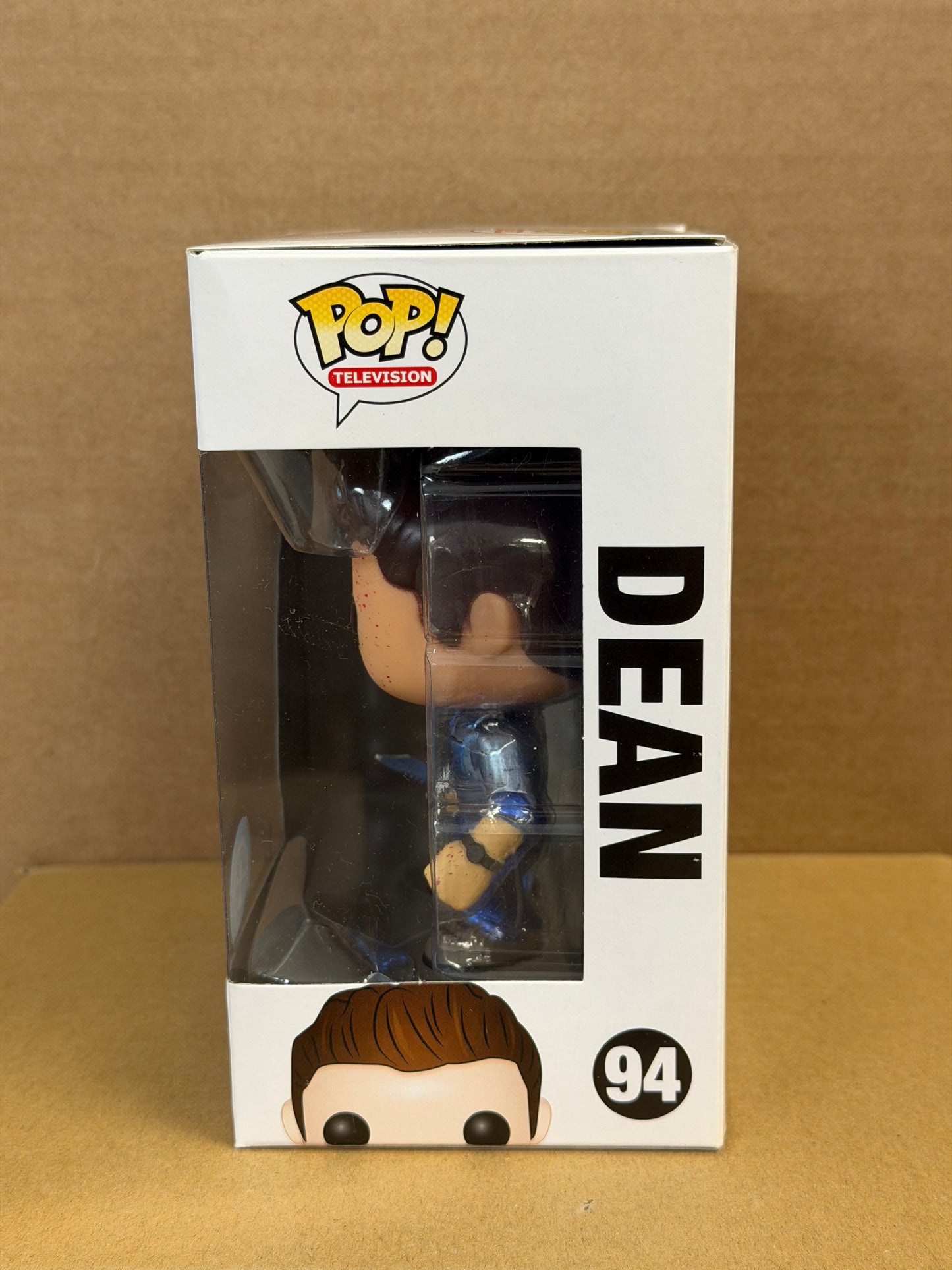 Funko Pop! Television Supernatural Dean #94 Bloody Metallic Underground Toys