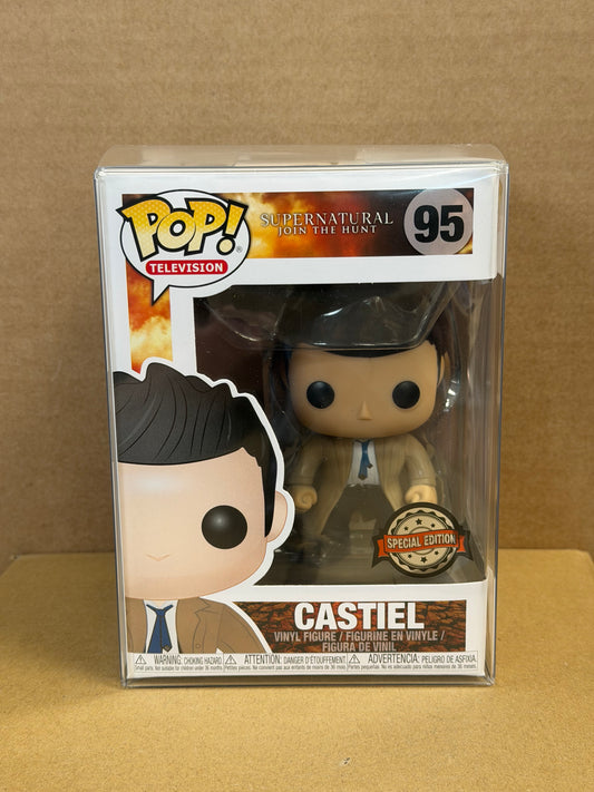 Funko Pop! Television Supernatural Castiel #95 ERROR Sticker