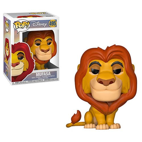 Funko Pop! Disney Lion King Mufasa #495 Free Protector