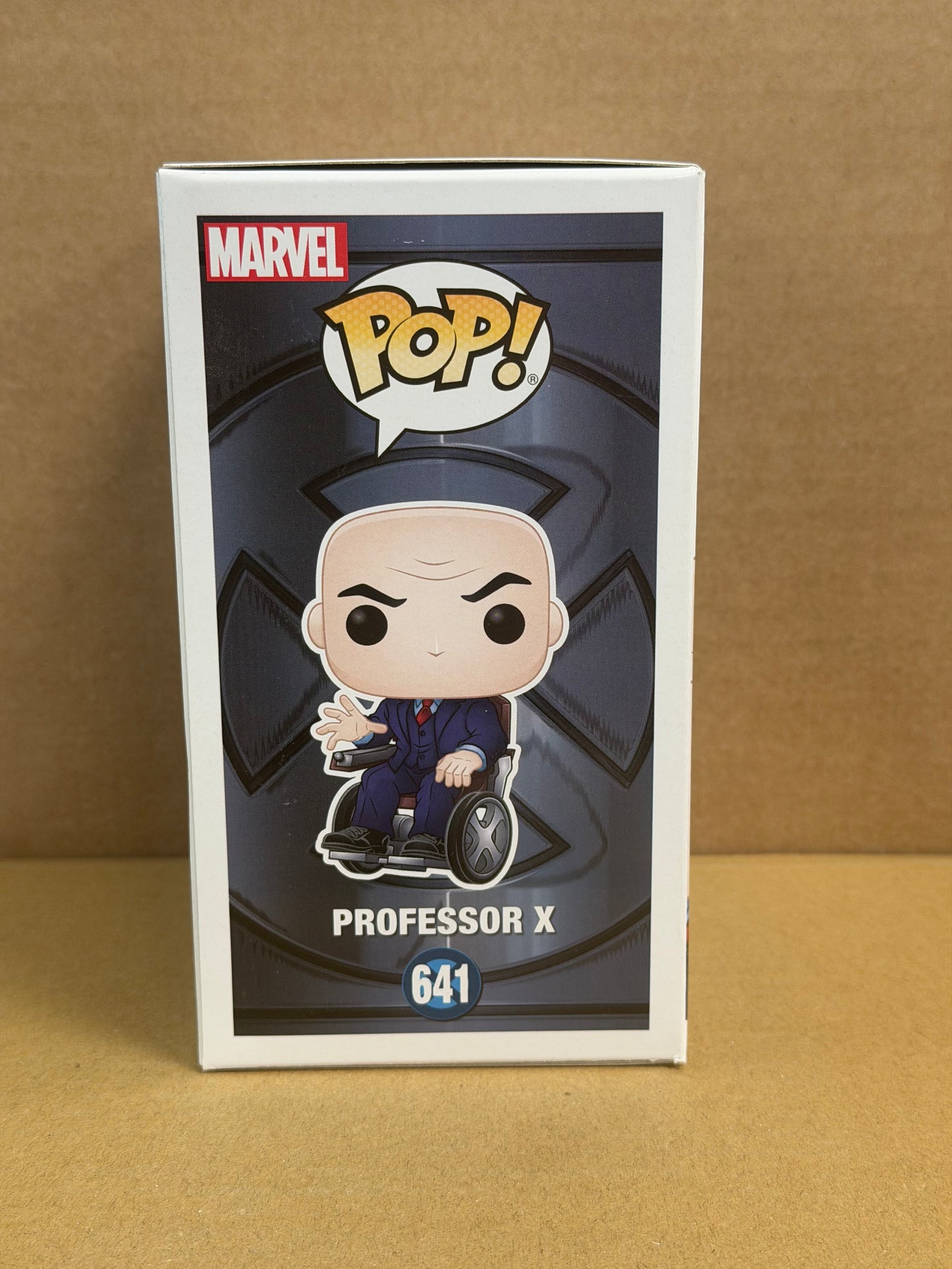 Funko Pop! Marvel Professor X Signed James Mcavoy COA #641