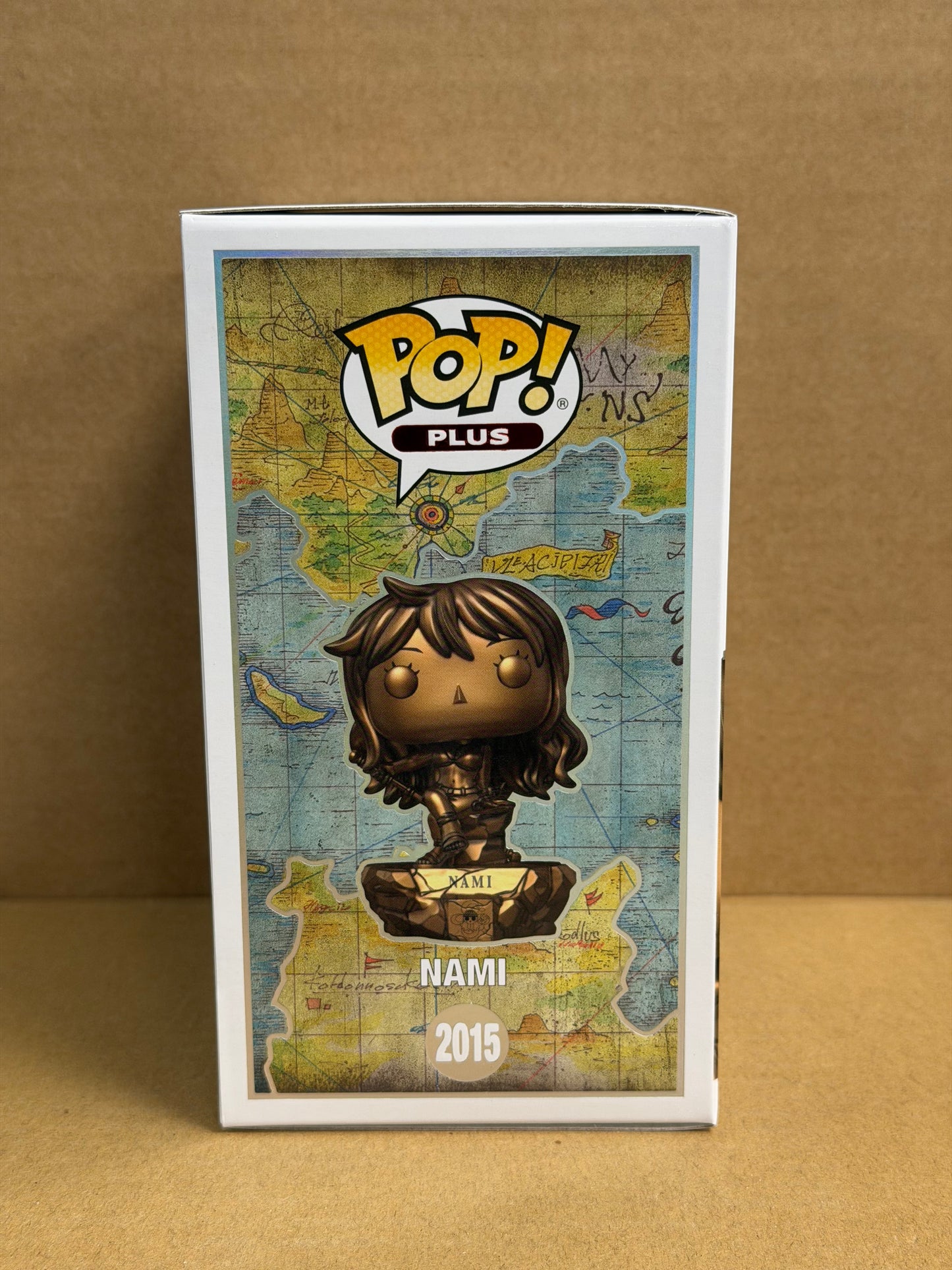 Funko Pop! Anime One Piece Nami Bronze Statue #2015 Exclusive