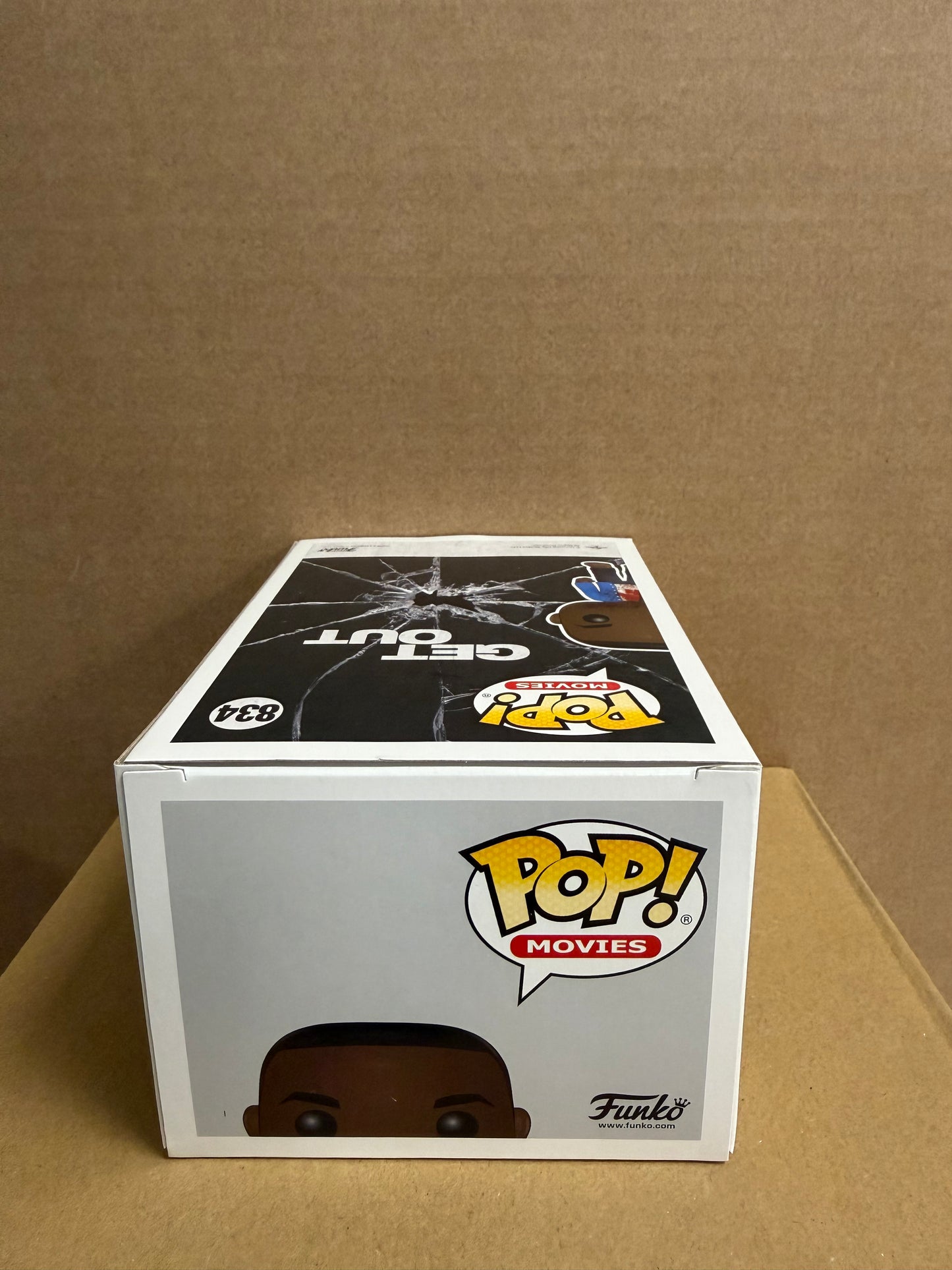 Funko Pop! Movies Chris Washington Get Out Signed Daniel Kaluuya COA #834 WS