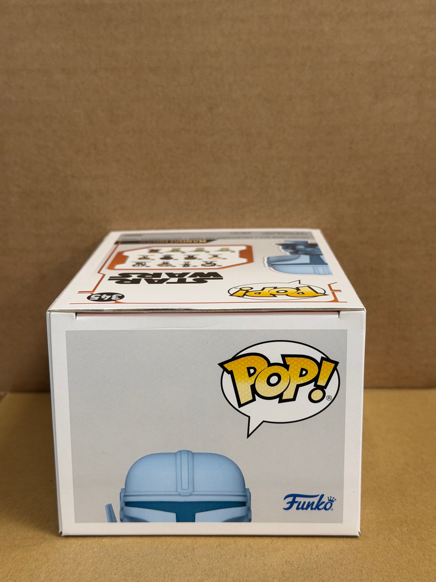 Funko Pop! Star Wars The Mandalorian Signed Aidan Bertola COA #345