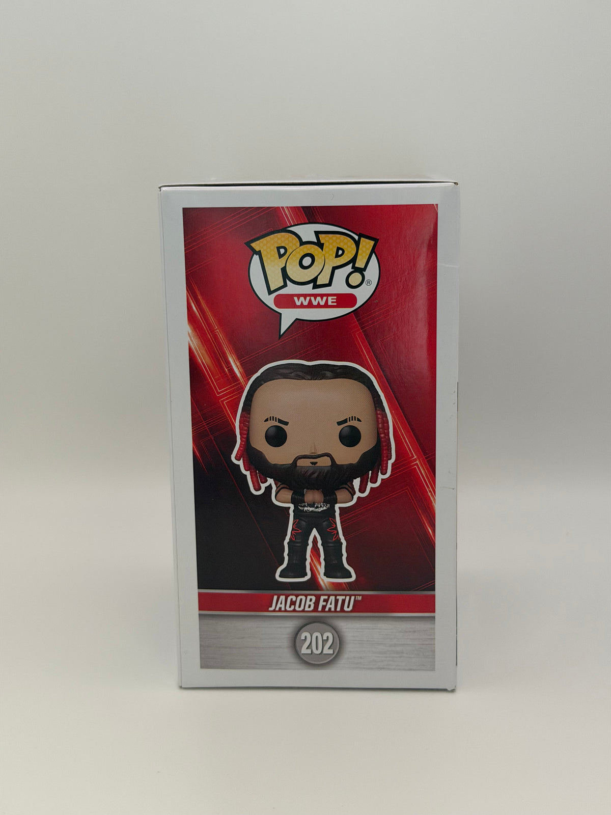 Funko Pop! WWE Jacob Fatu Signed The Samoan Werewolf COA #202