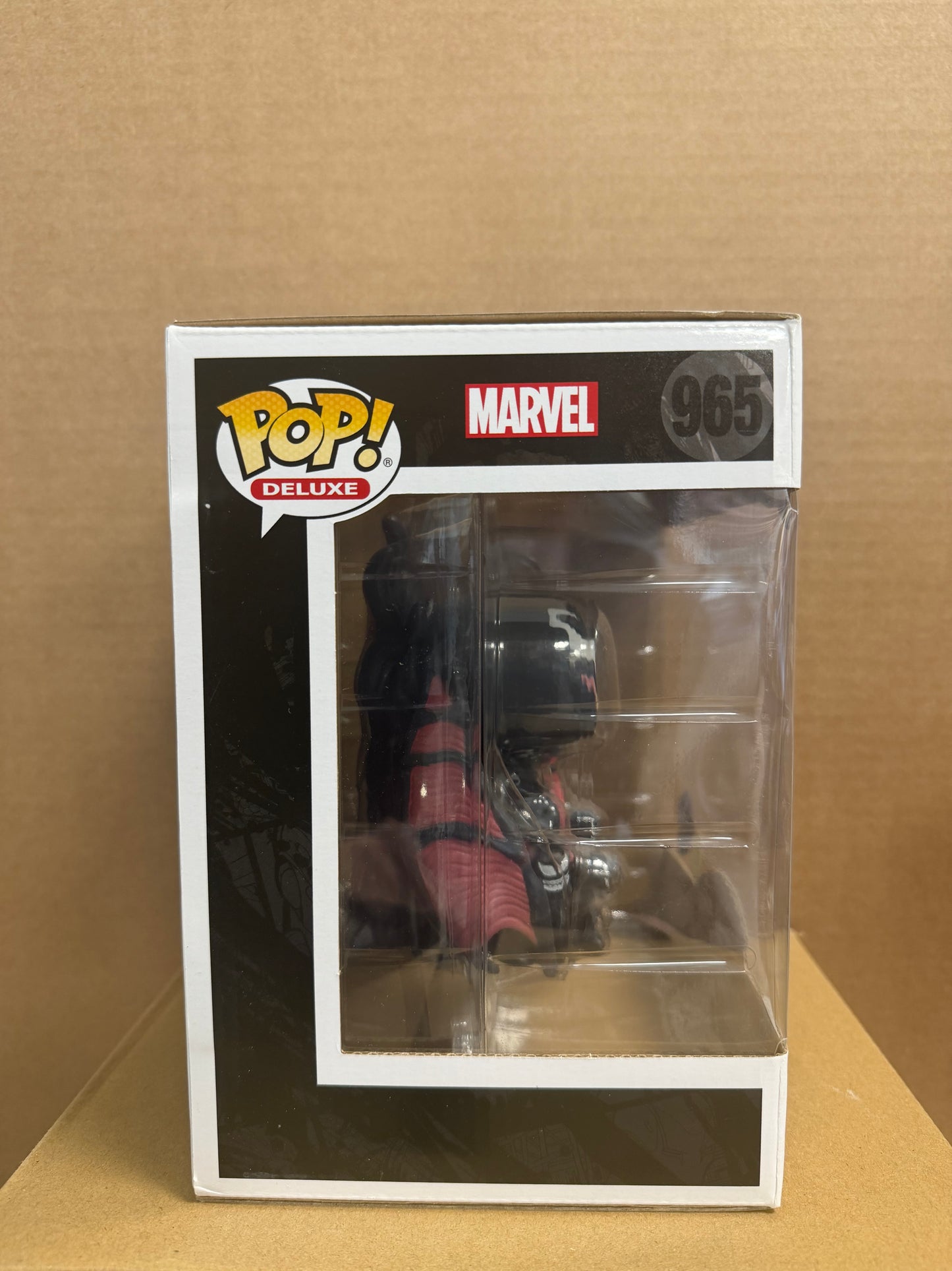 Funko Pop! Marvel Venom On Throne #965 Glow Pop In A Box Exclusive