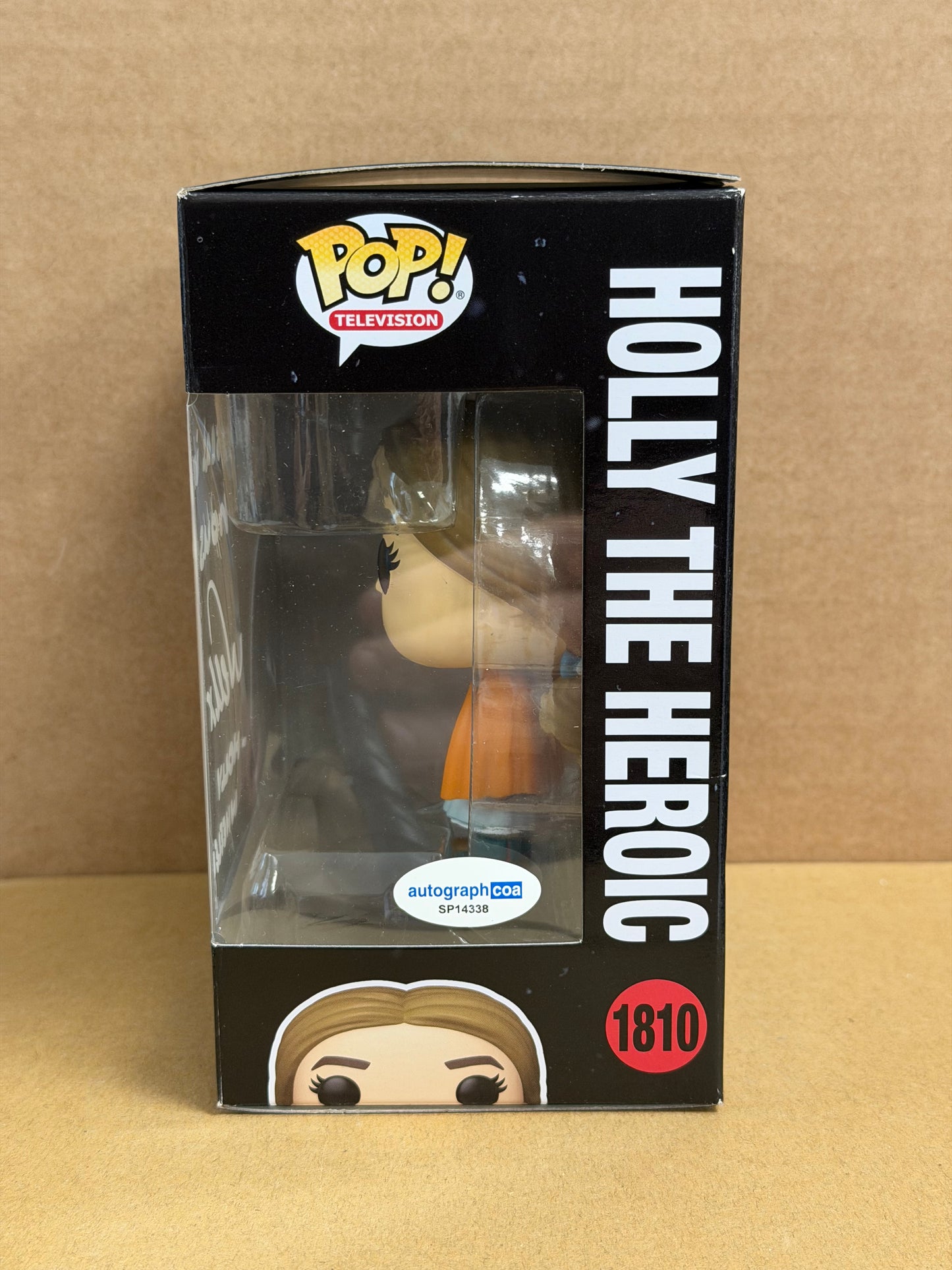 Funko Pop! Television Stranger Things Holly The Heroic Signed Nell Fisher COA #1810