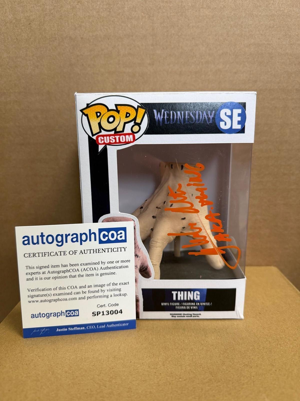 Pop Custom! Television The Thing Signed By Viktor Dorobantu