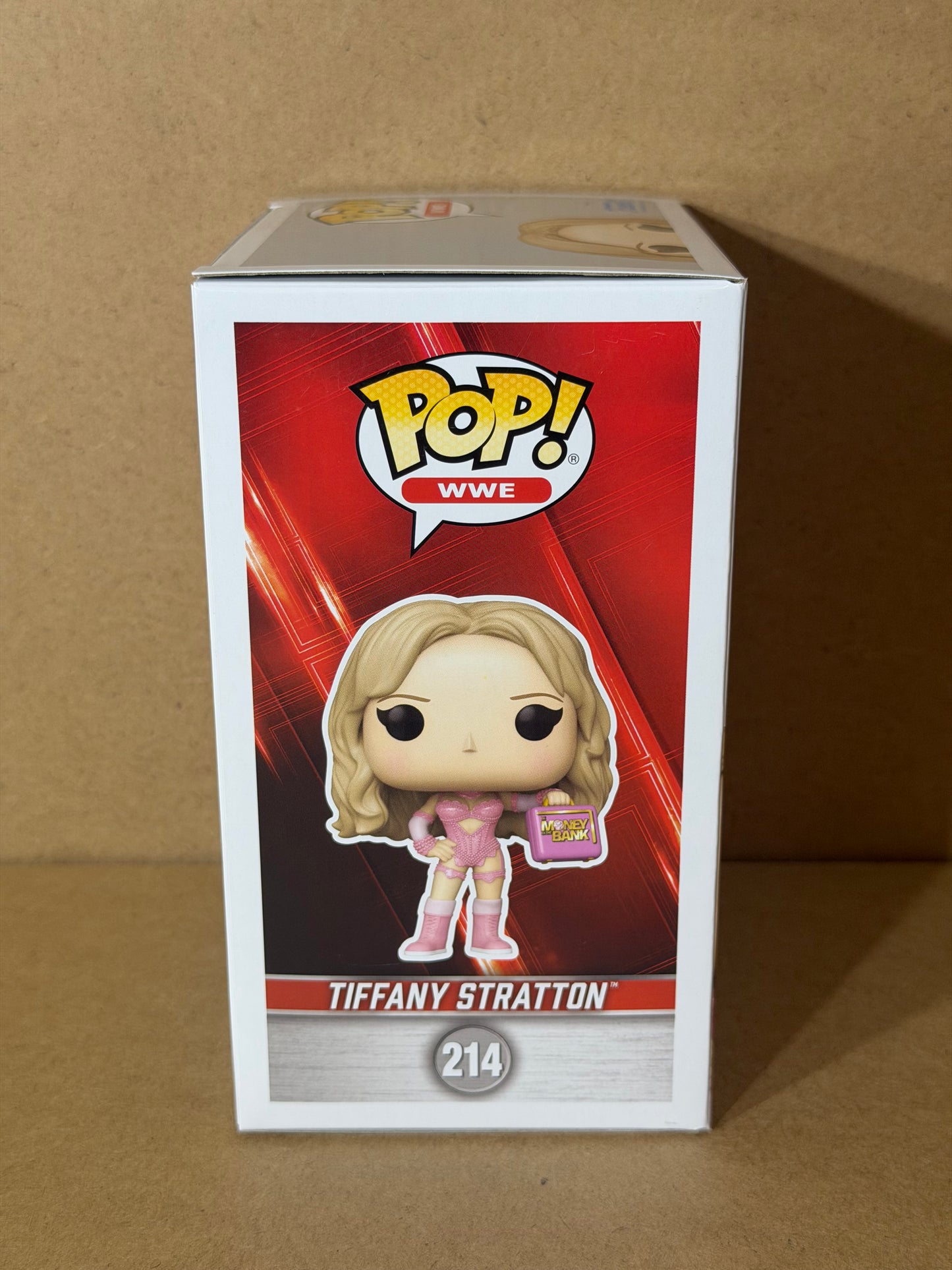Funko Pop! WWE Tiffany Stratton Signed COA #214 Free Protector