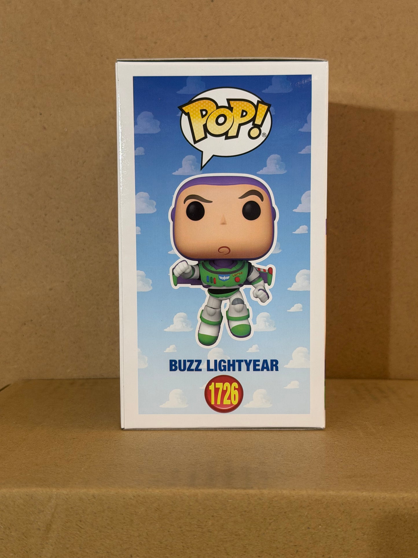 Funko Pop! Disney Toy Story 5 Buzz Lightyear Signed Tim Allen COA #1726