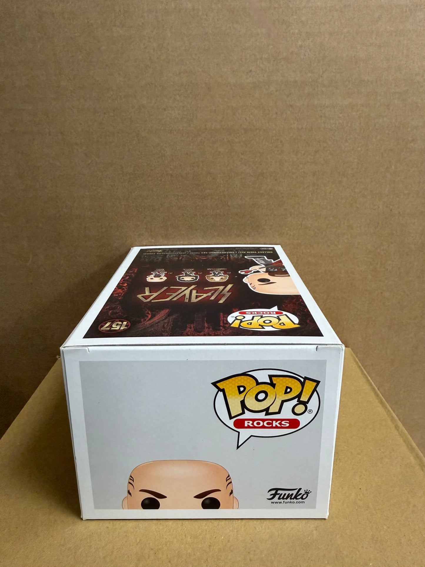 Funko Pop! Rocks Kerry King Signed #157 COA WS