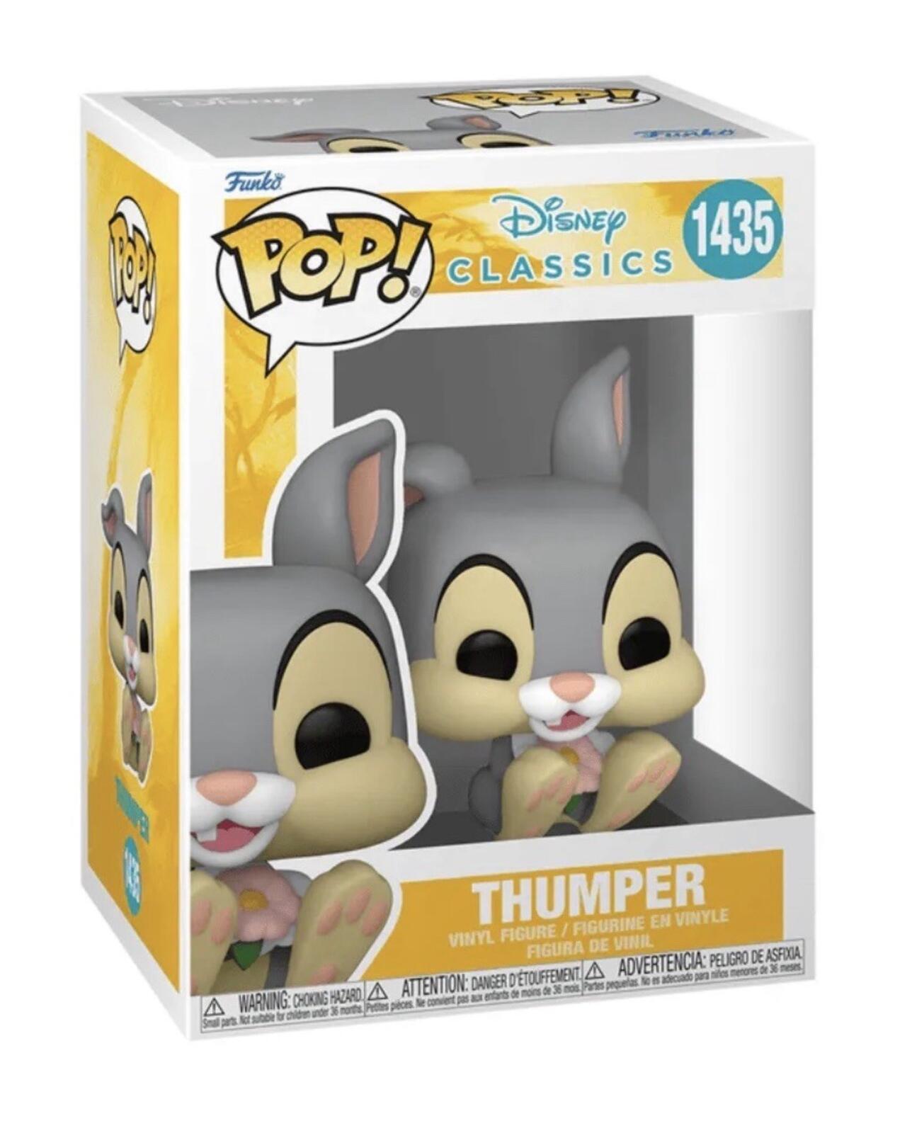 Funko Pop! Disney Classics Thumper #1435 FREE PROTECTOR