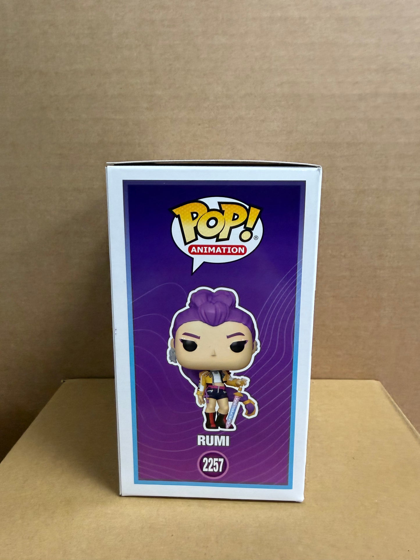 Funko Pop! Animation Kpop Demon Hunters Rumi Signed Arden Cho #2257