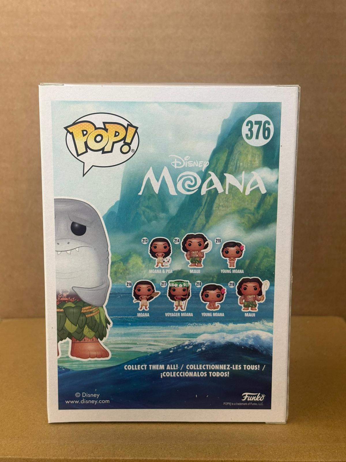 Funko Pop! Disney Moana Maui (Shark Head) #376 2018 Spring Convention Exclusive