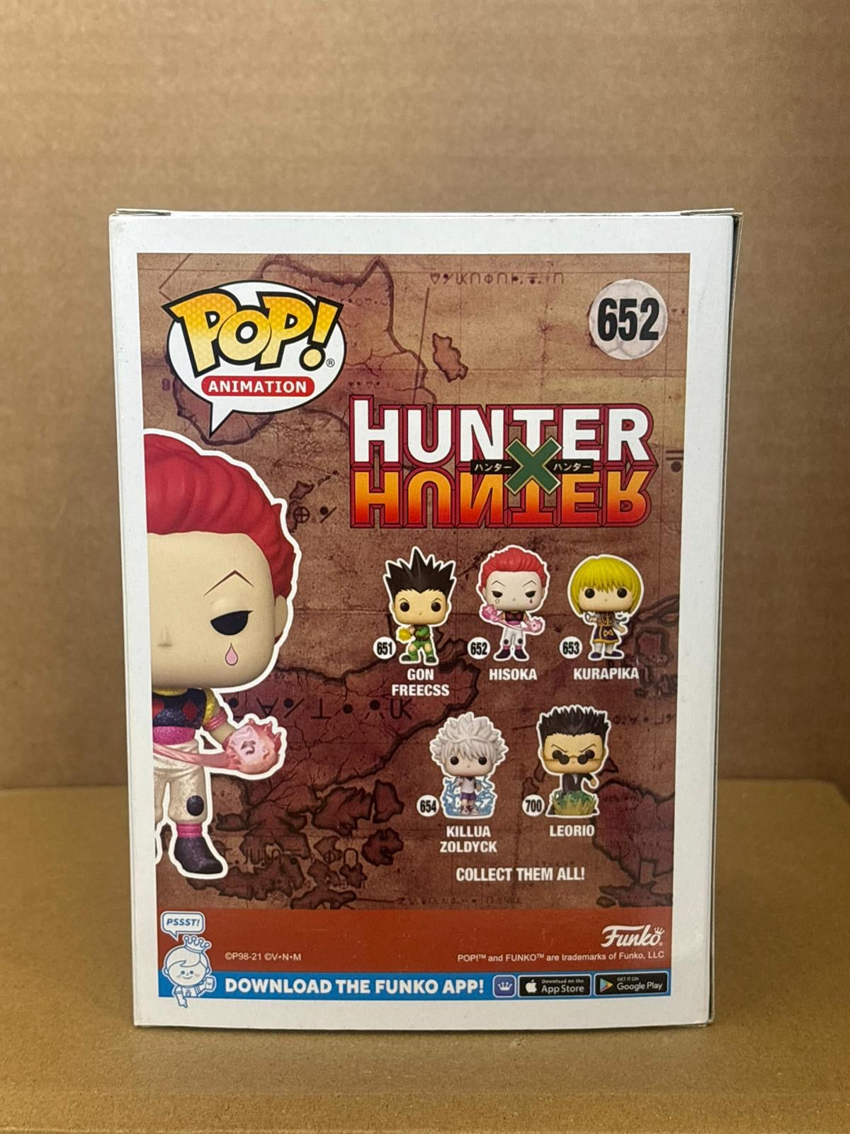 Funko Pop! Anime Hunter x Hunter Hisoka #652 Hot Topic Diamond Exclusive
