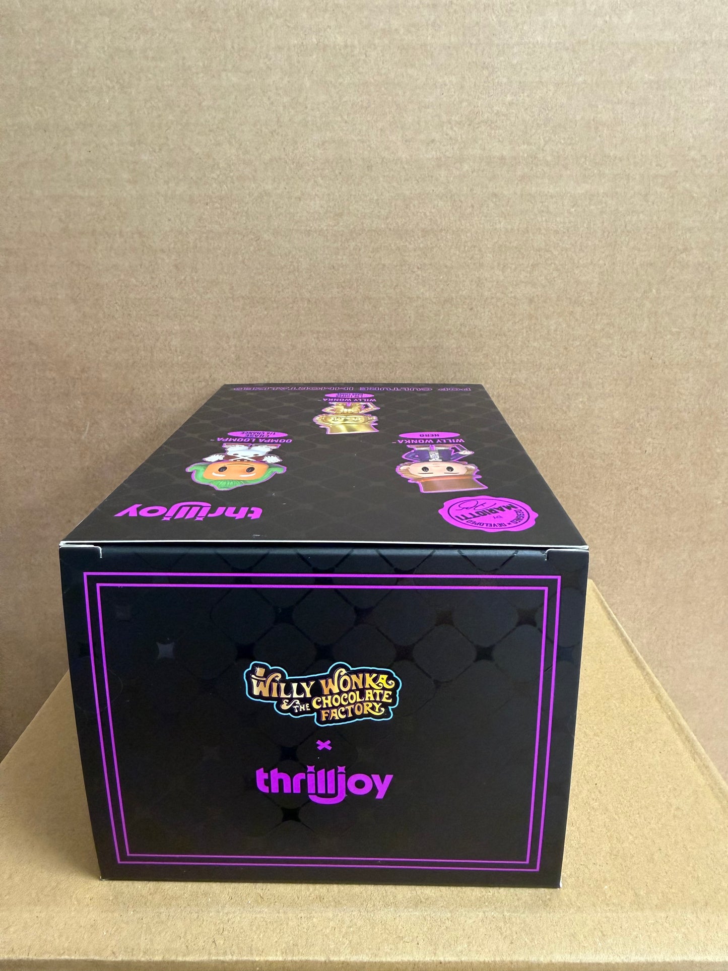 Thrilljoy Pix! Willy Wonka Event Exclusive Signed Brian Marriott (Creator) & Karrisa Marston