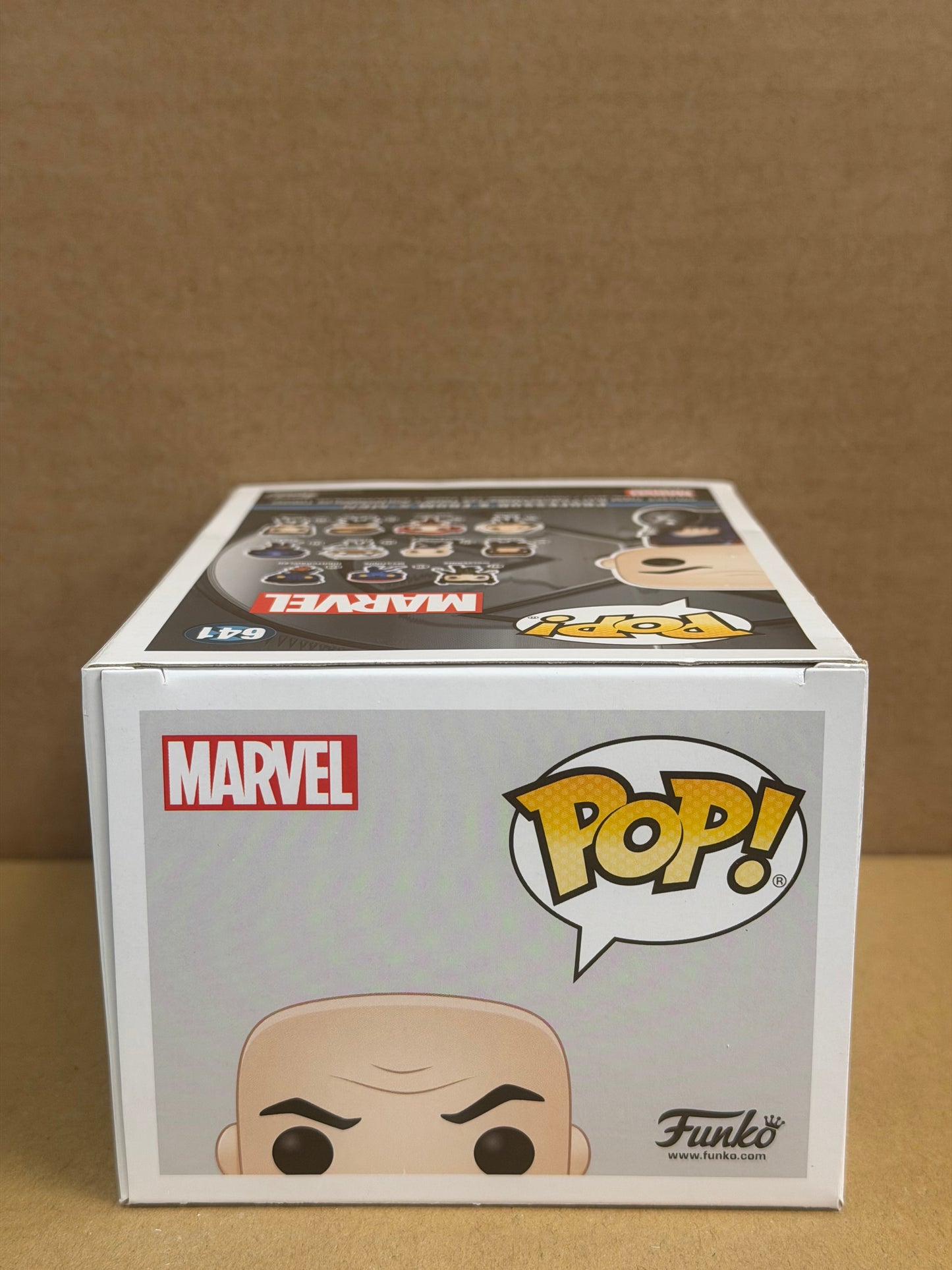 Funko Pop! Marvel Professor X Signed James Mcavoy COA #641
