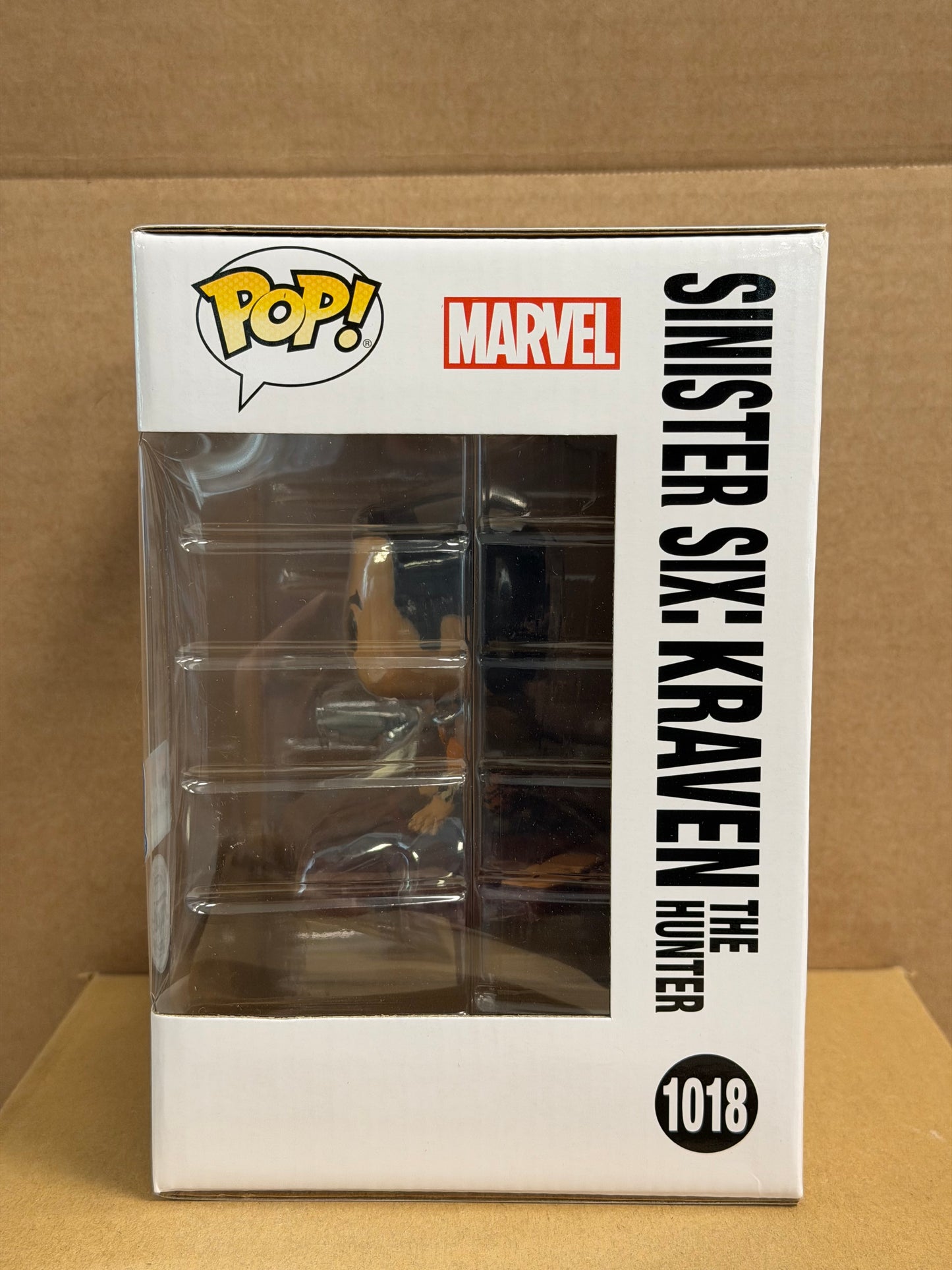 Funko Pop! Marvel Sinister Six: Kraven The Hunter #1018 Special Edition + Protector