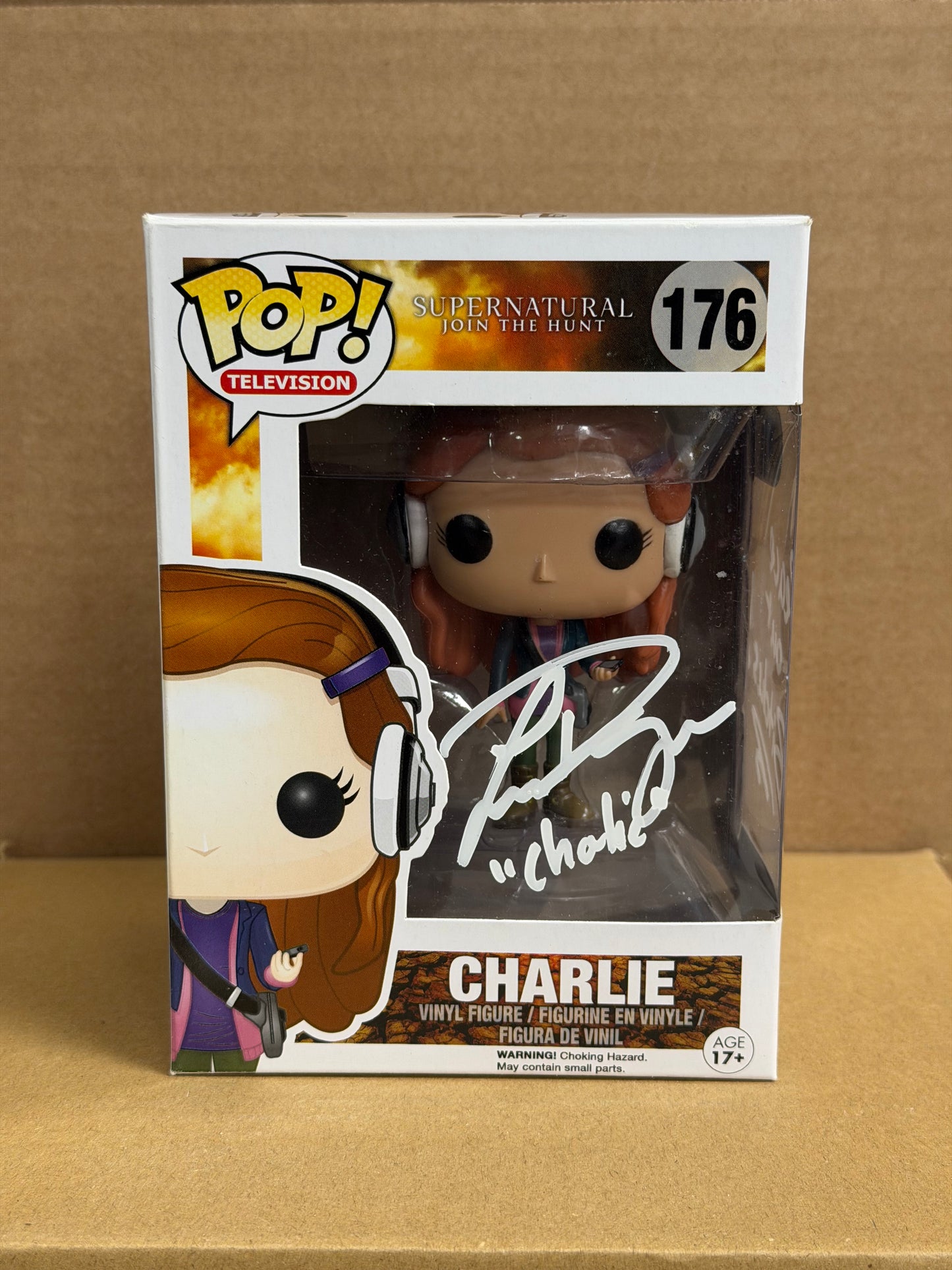 Funko Pop! Television Supernatural Charlie Signed Felicia Day COA #176