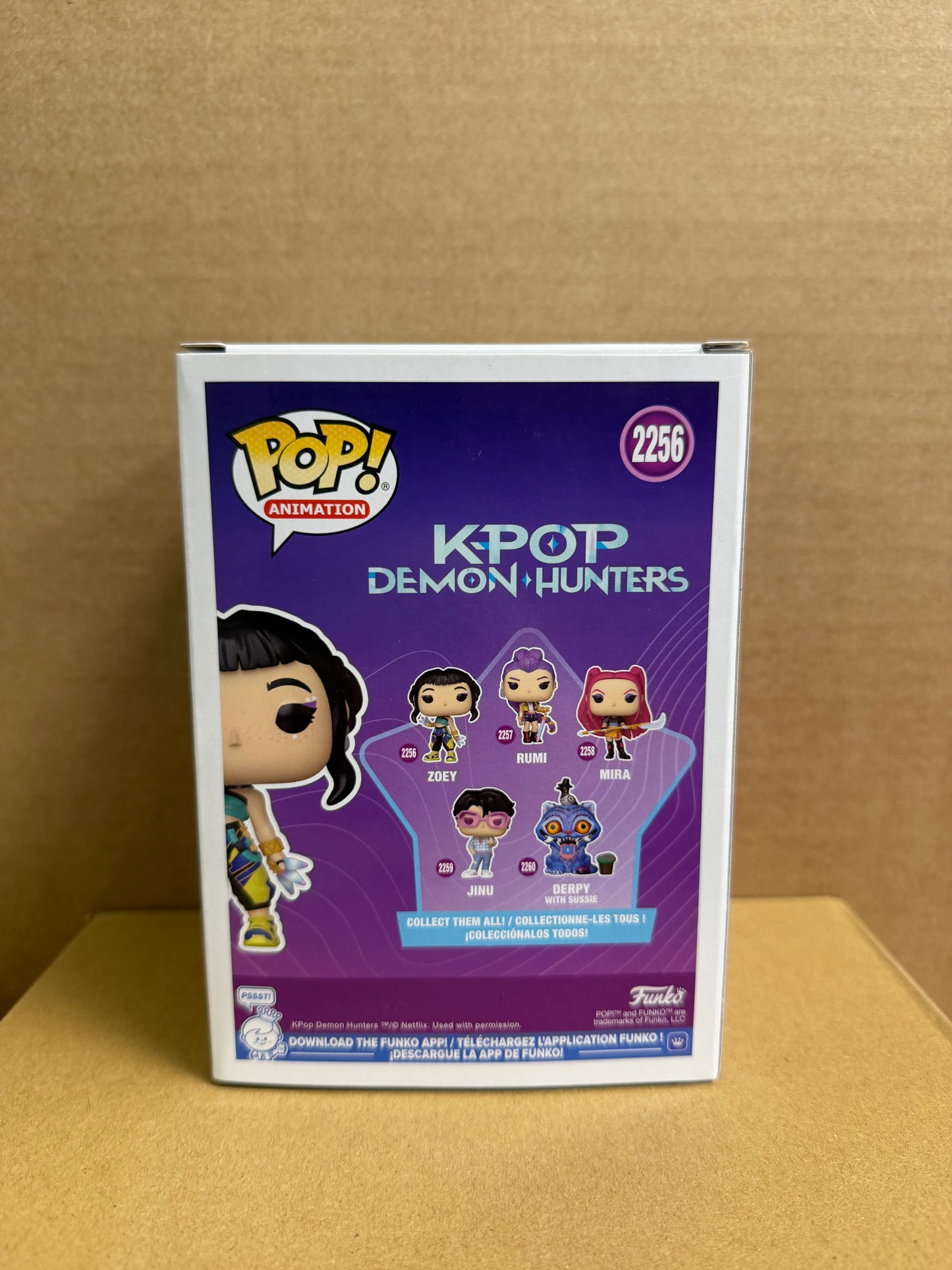 Funko Pop! Animation Kpop Demon Hunters Zoey Dual Signed Rei Ami & Ji-Young Yoo