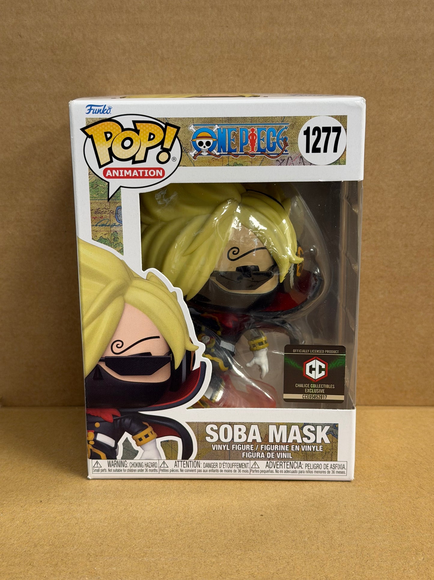 Funko Pop! Anime One Piece Soba Mask #1277 Chalice Exclusive