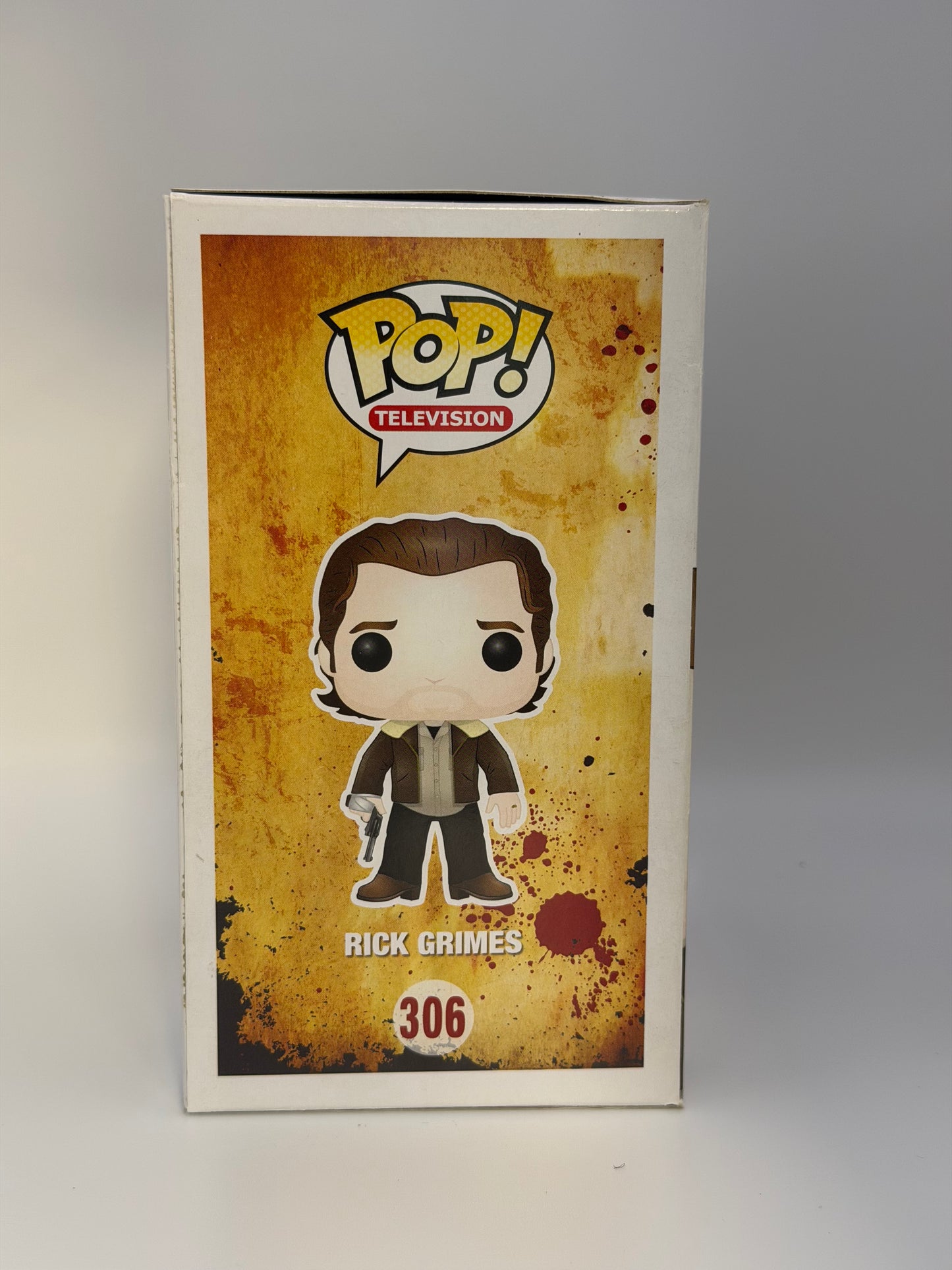 Funko Pop! Television The Walking Dead Rick Grimes Signed Andrew Lincoln COA #306