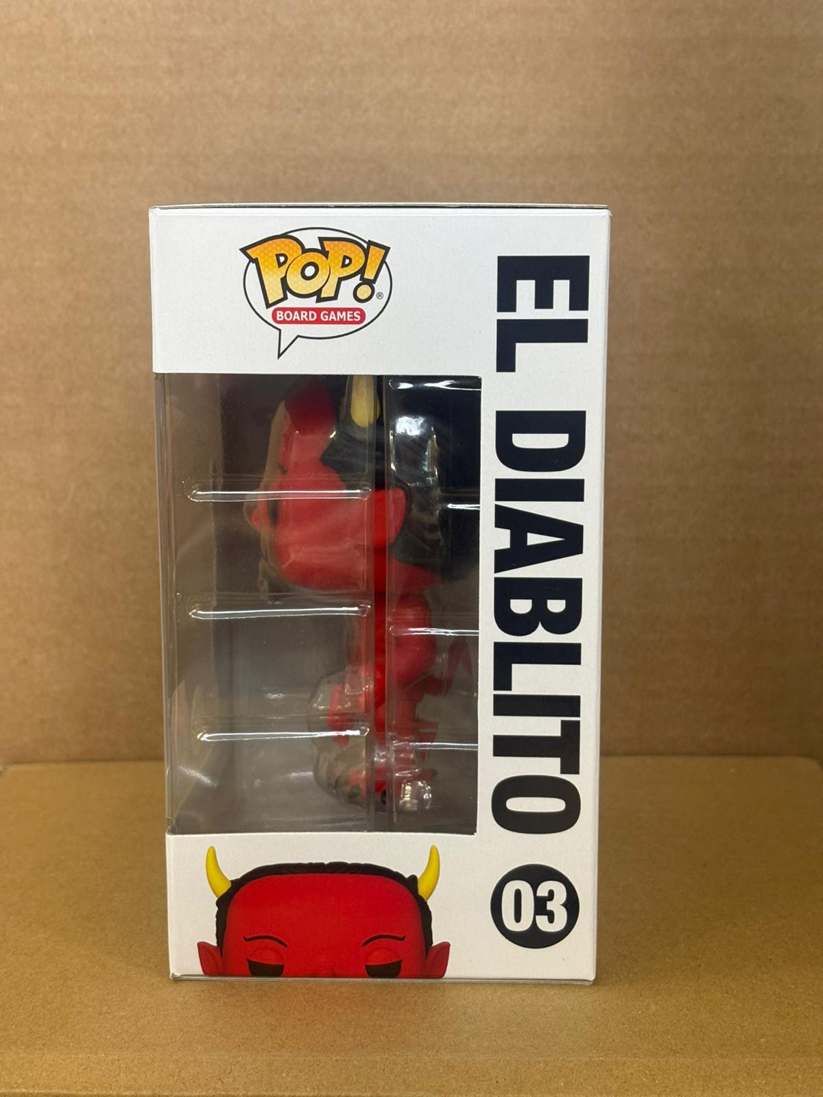 Funko Pop! Games Loteria El Diablito #03 PX Previews Exclusive Glow