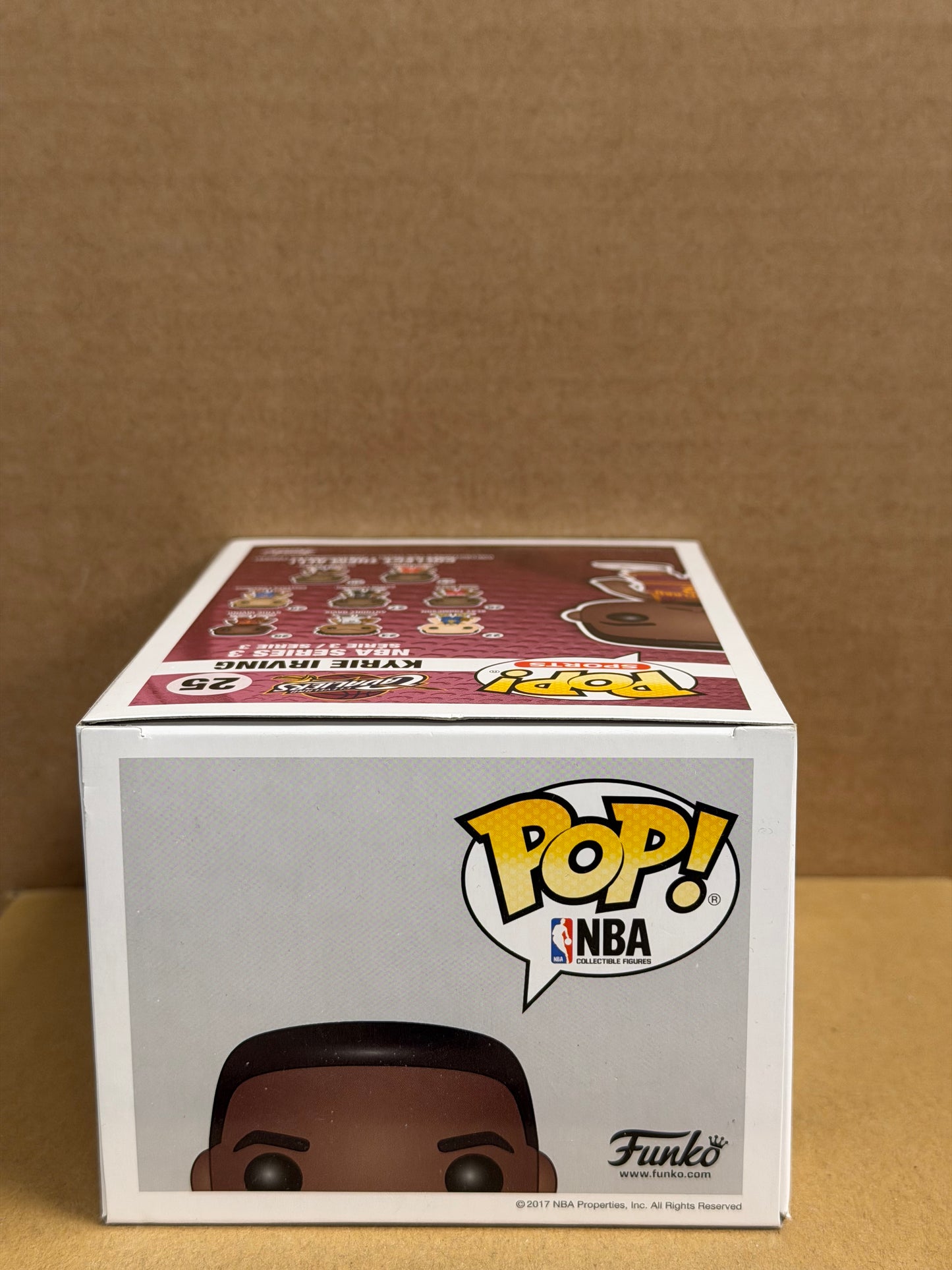 Funko Pop! Sports Basketball NBA Kyrie Irving Signed COA #25 WS