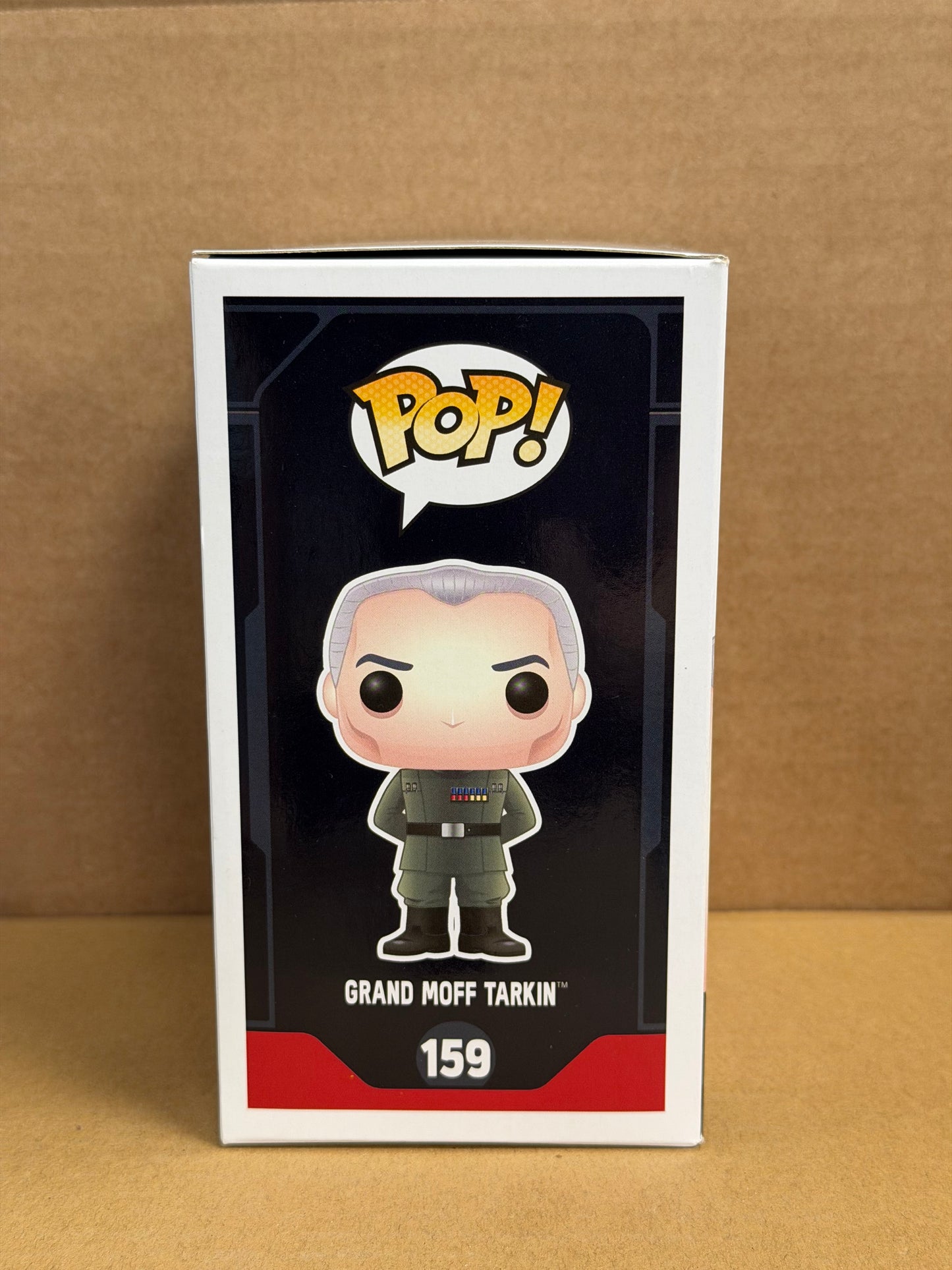 Funko Pop! Star Wars Grand Moff Tarkin Signed Guy Henry COA #159 ‘Tarkin’