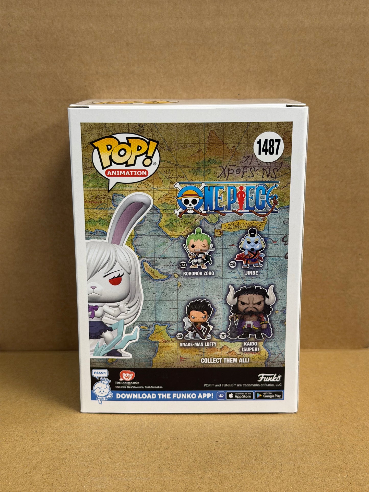Funko Pop! Anime One Piece Carrot Glow Chase #1487 Exclusive