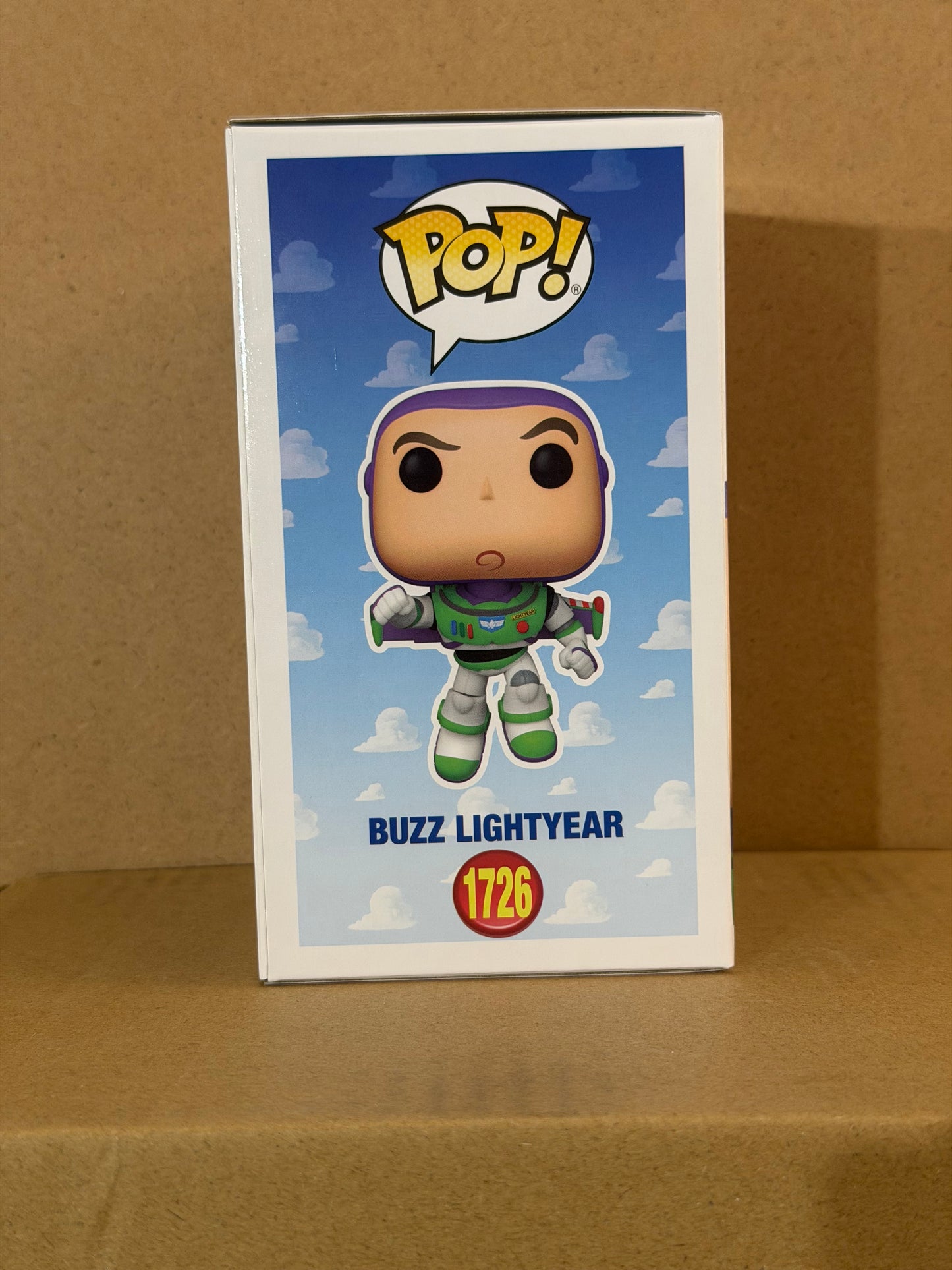 Funko Pop! Disney Toy Story Buzz Lightyear Signed Tim Allen COA #1726