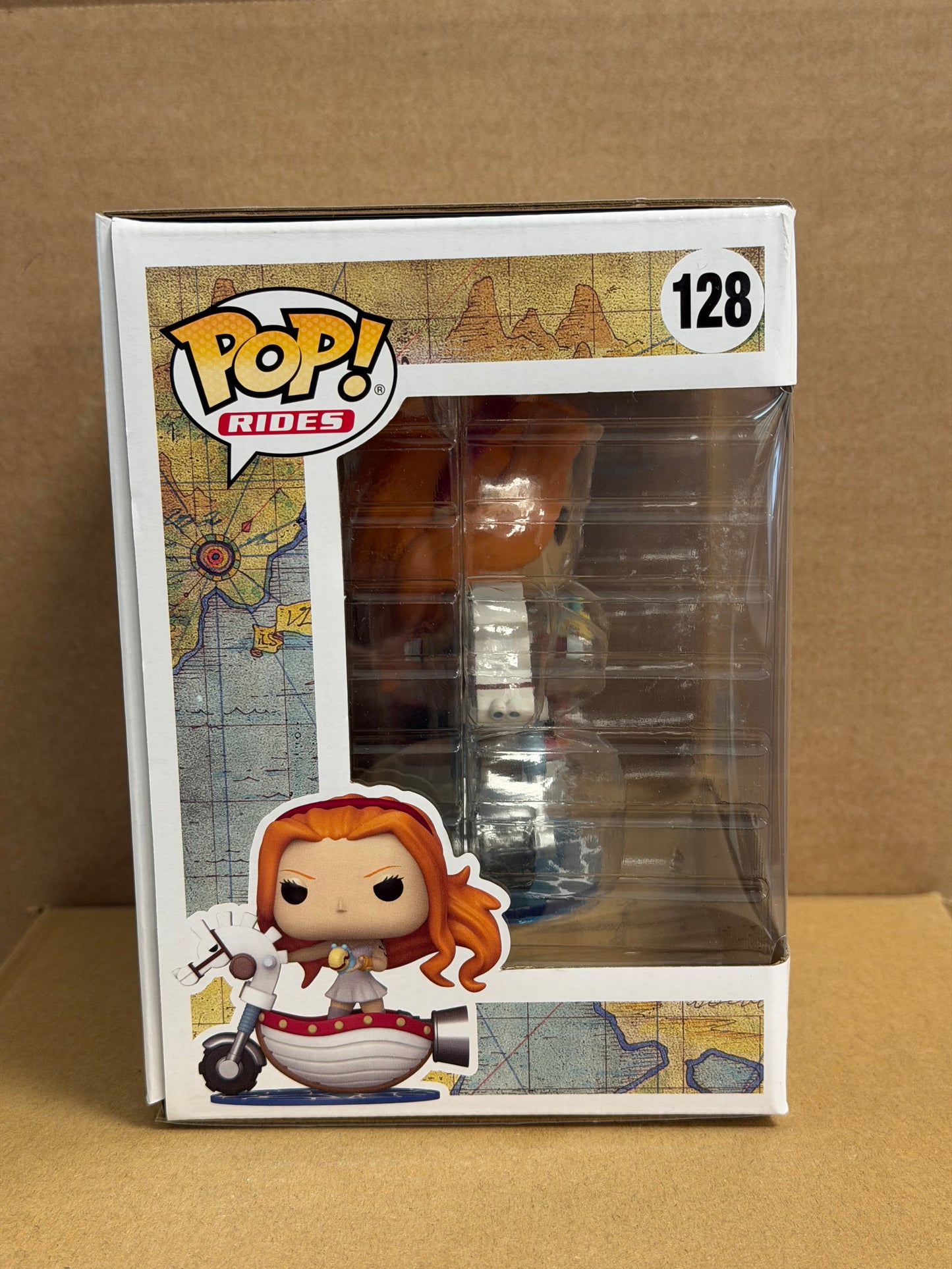 Funko Pop! Rides Anime One Piece Nami W/ White Hobby Horse #128 2025 Convention