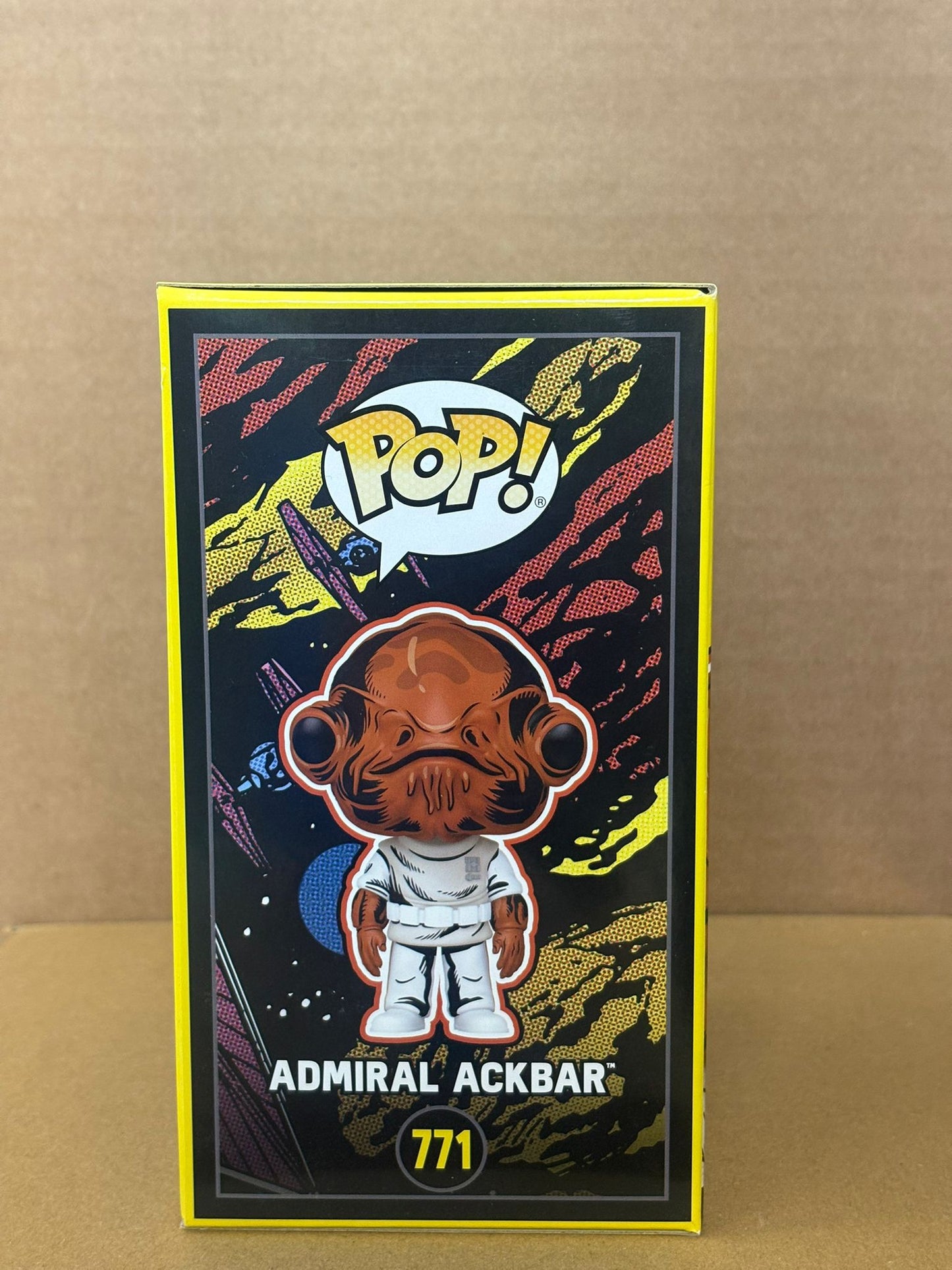 Funko Pop! Star Wars Admiral Ackbar #771 Retro Special Edition