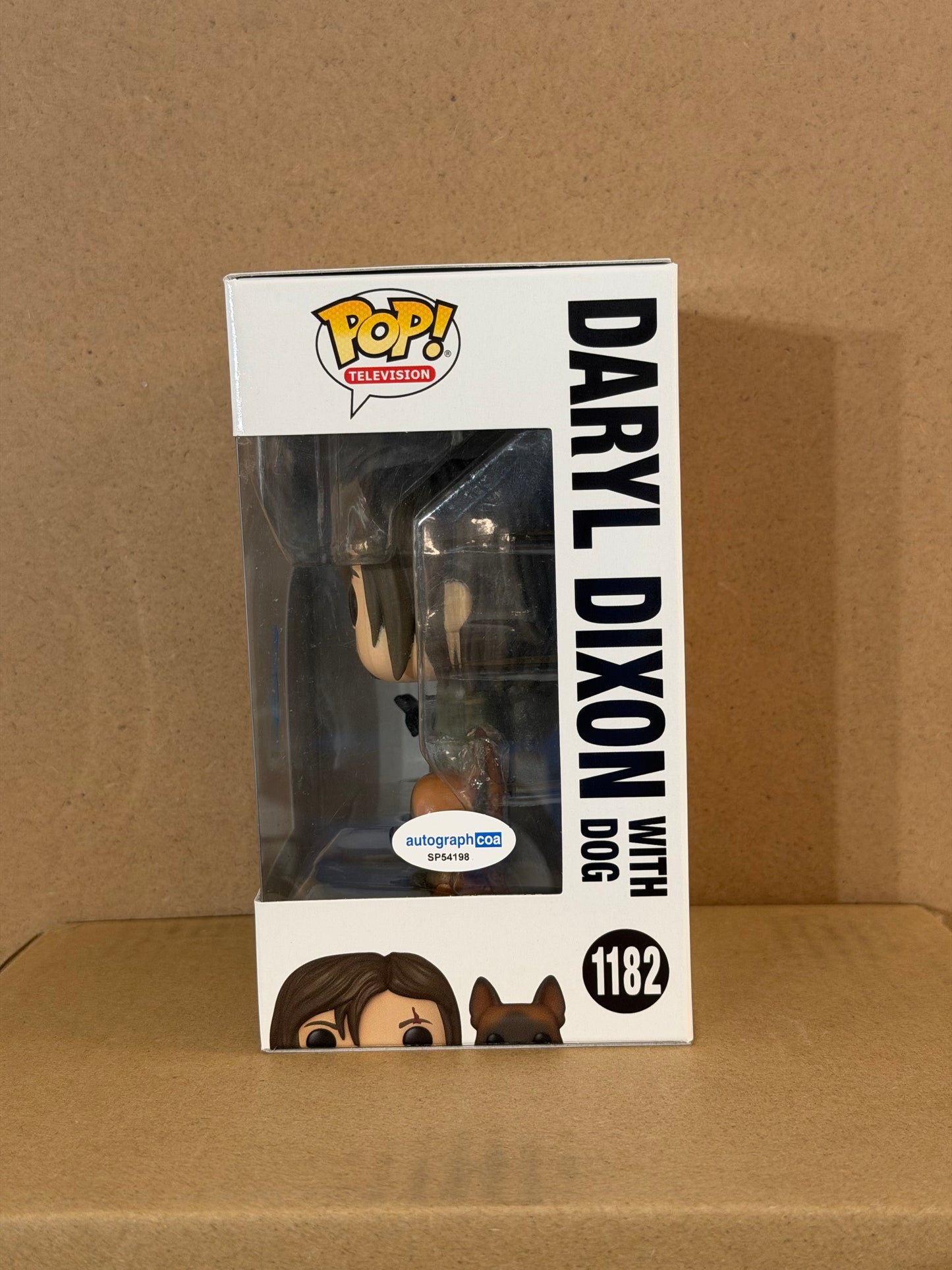 Funko Pop! Television The Walking Dead Daryl Dixon Signed Norman Reedus COA #1182