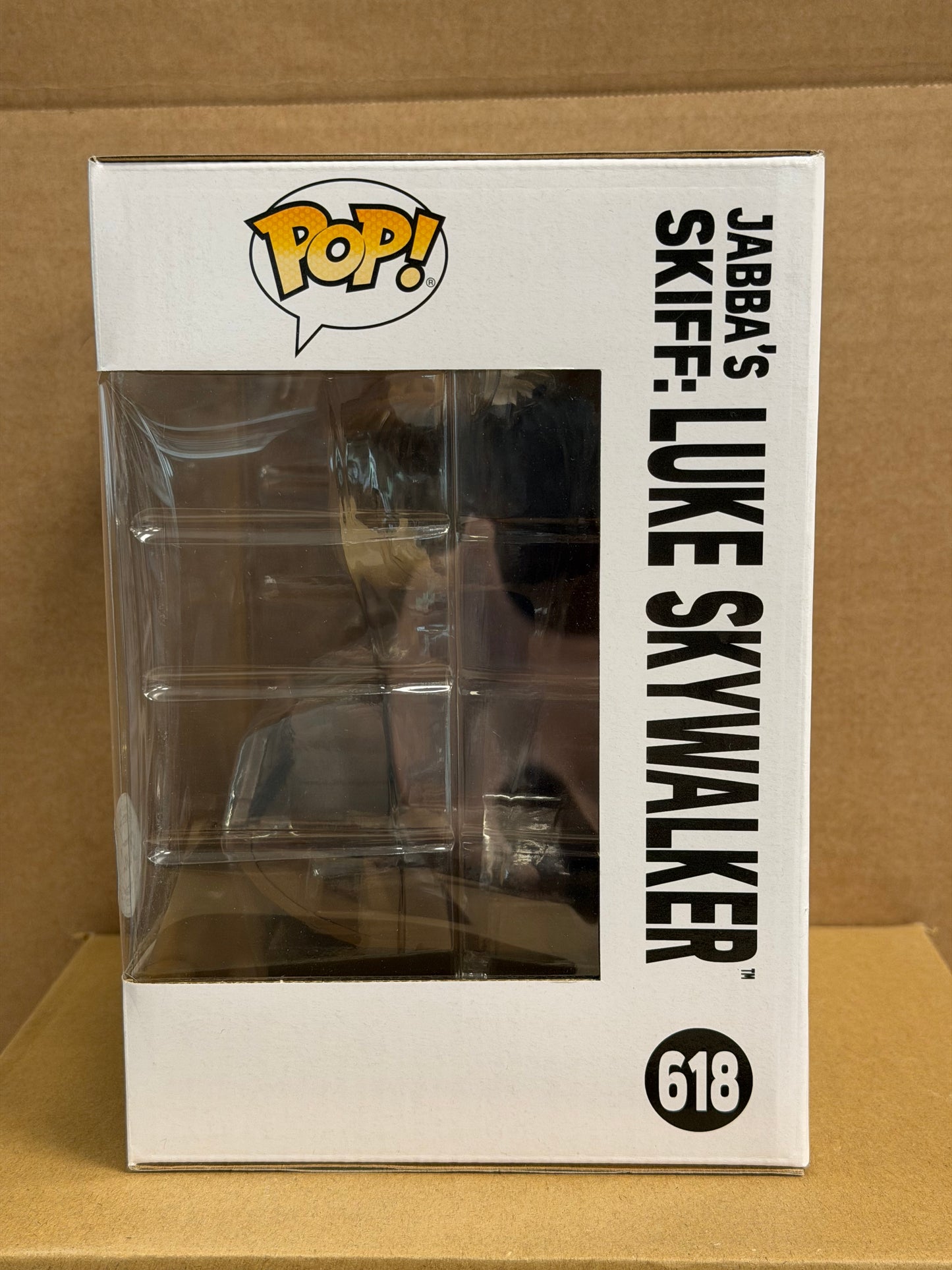 Funko Pop! Star Wars Jabba’s Skiff: Luke Skywalker #618 Special Edition + Protector
