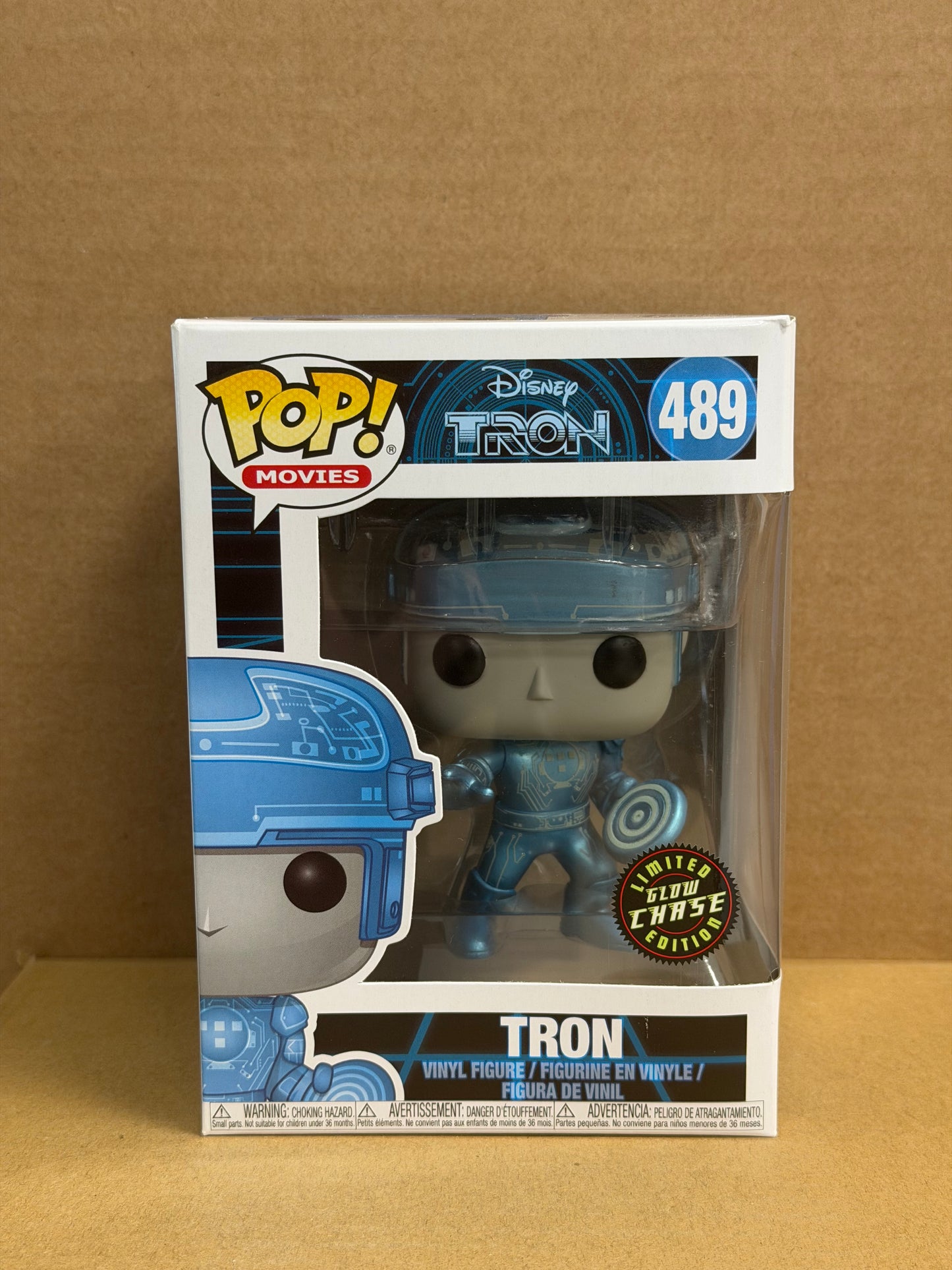 Funko Pop! Disney Tron #489 Glow Chase Free Protector