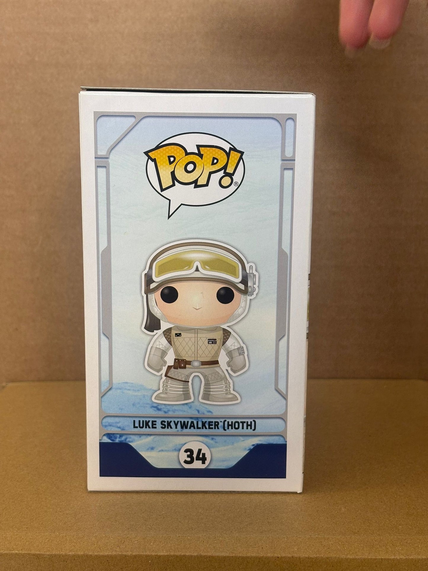 Funko Pop! Star Wars Luke Skywalker (Hoth) With Pin #34