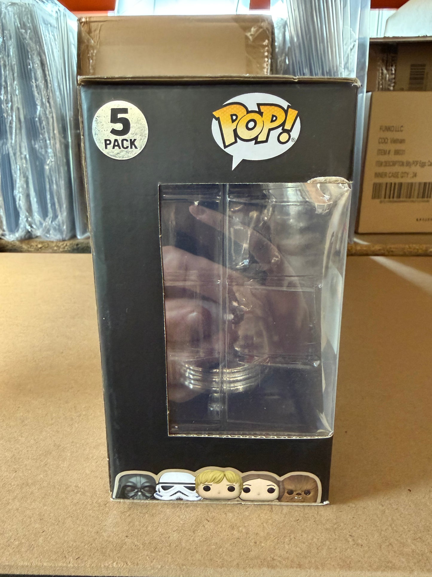 Funko Pop! Star Wars 2022 Galactic Convention 5 Pack + Free Protector