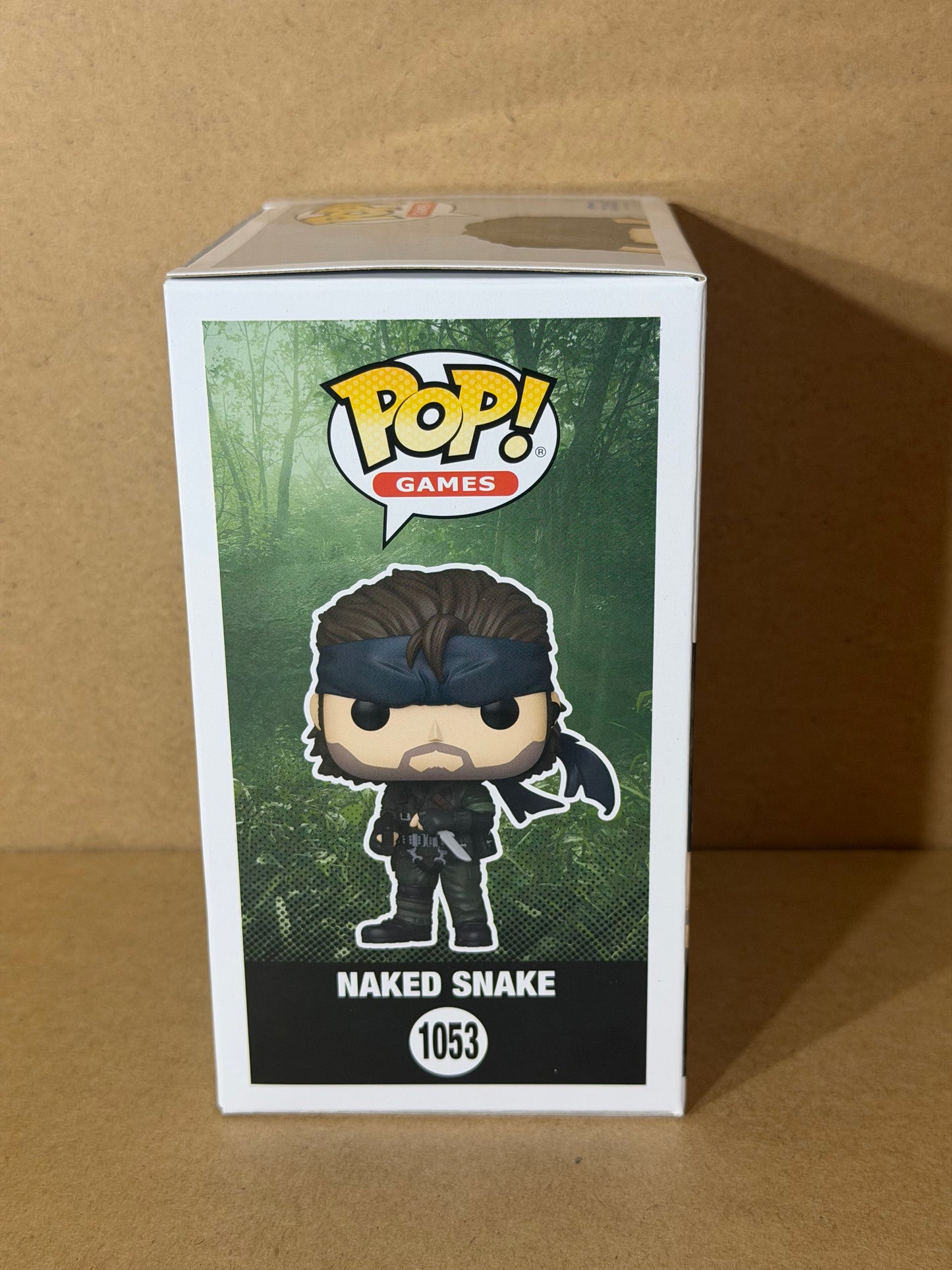 Funko Pop! Games Metal Gear Solid Naked Snake Signed David Hayter COA #1053