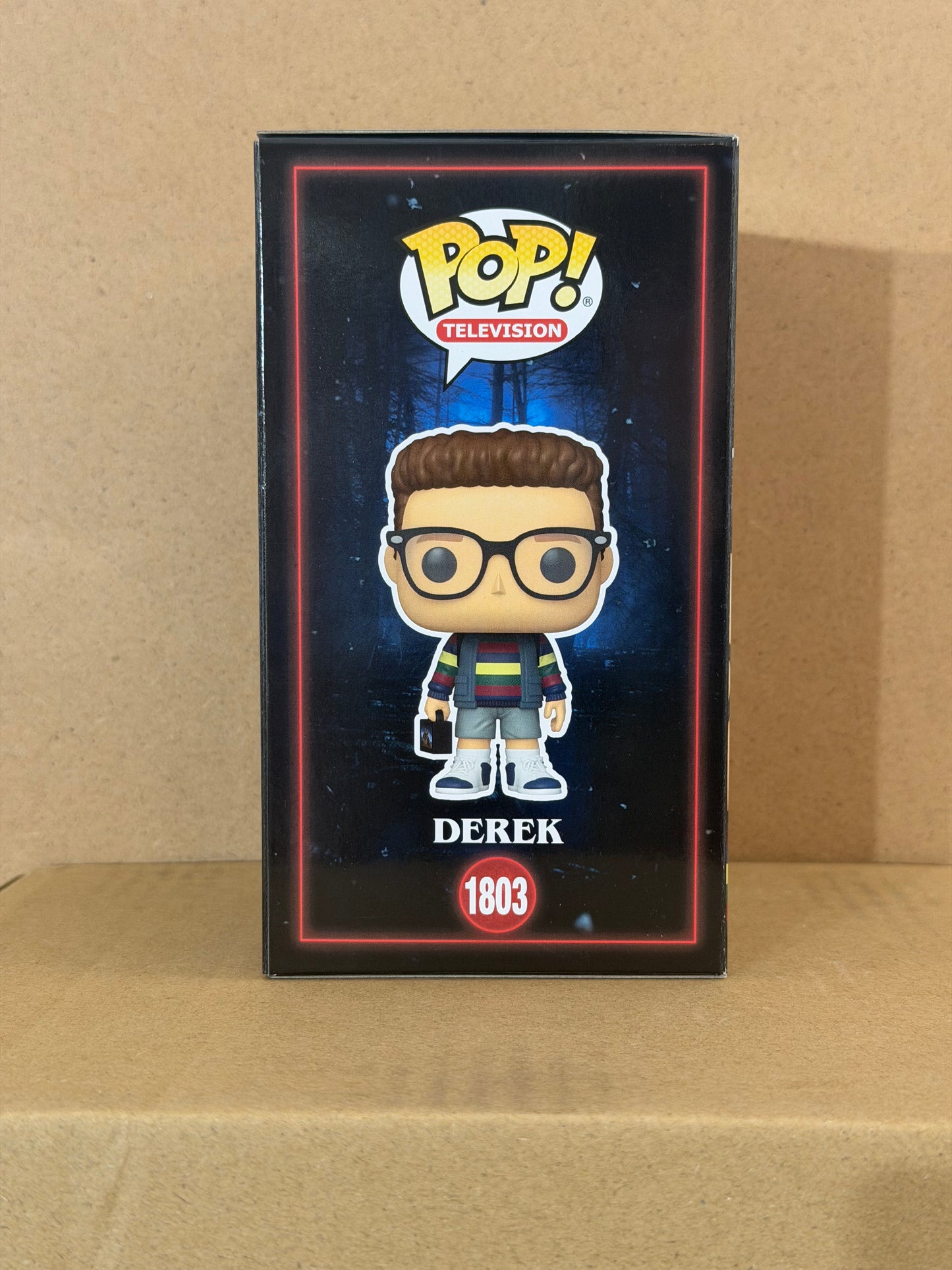 Funko Pop! Stranger Things Derek Signed Jake Connely COA #1803