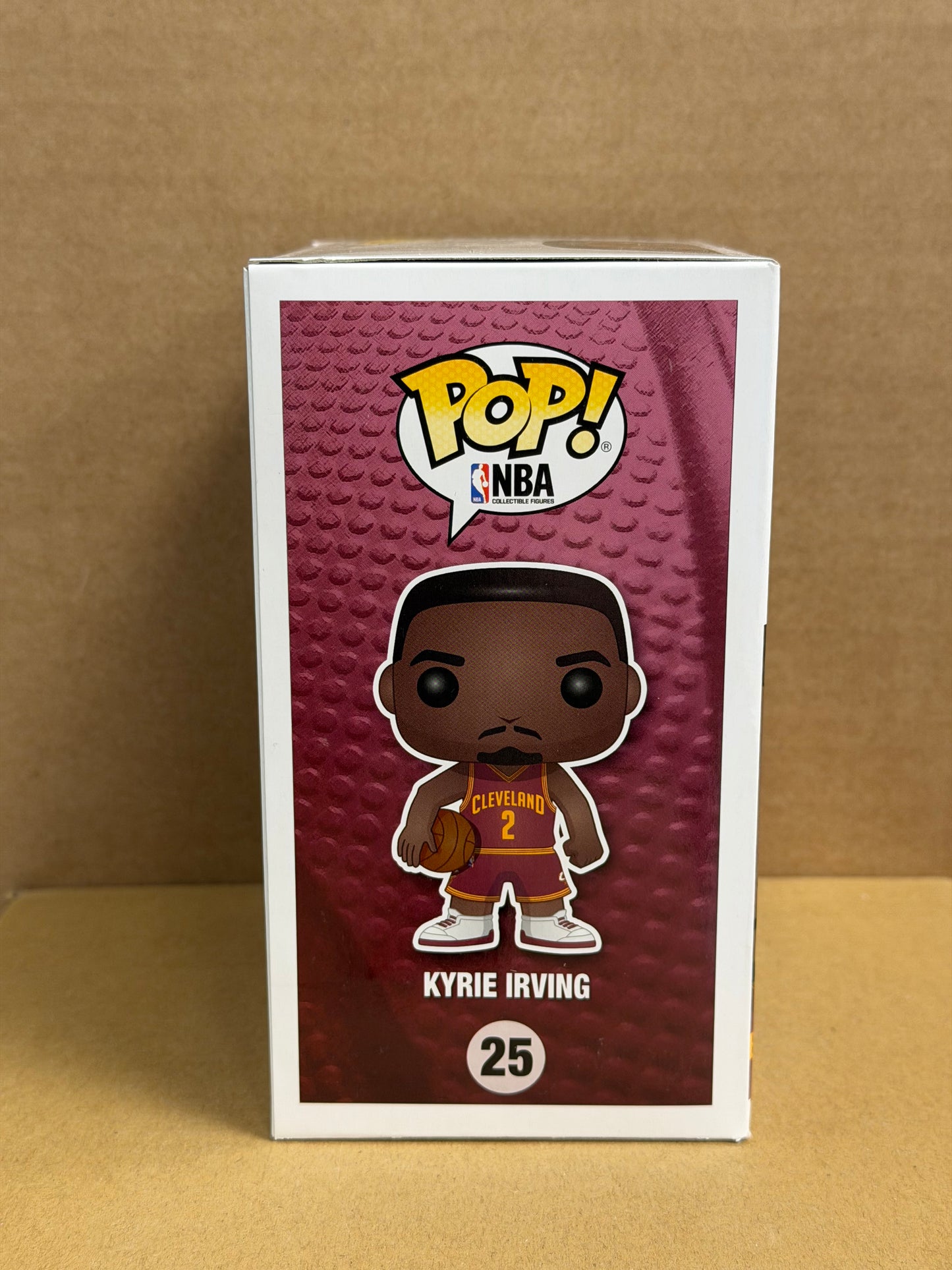 Funko Pop! Sports Basketball NBA Kyrie Irving Signed COA #25 WS