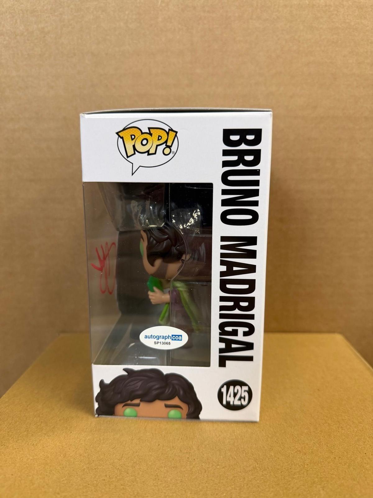 Funko Pop! Disney Bruno Madrigal Signed Jared Bush WS